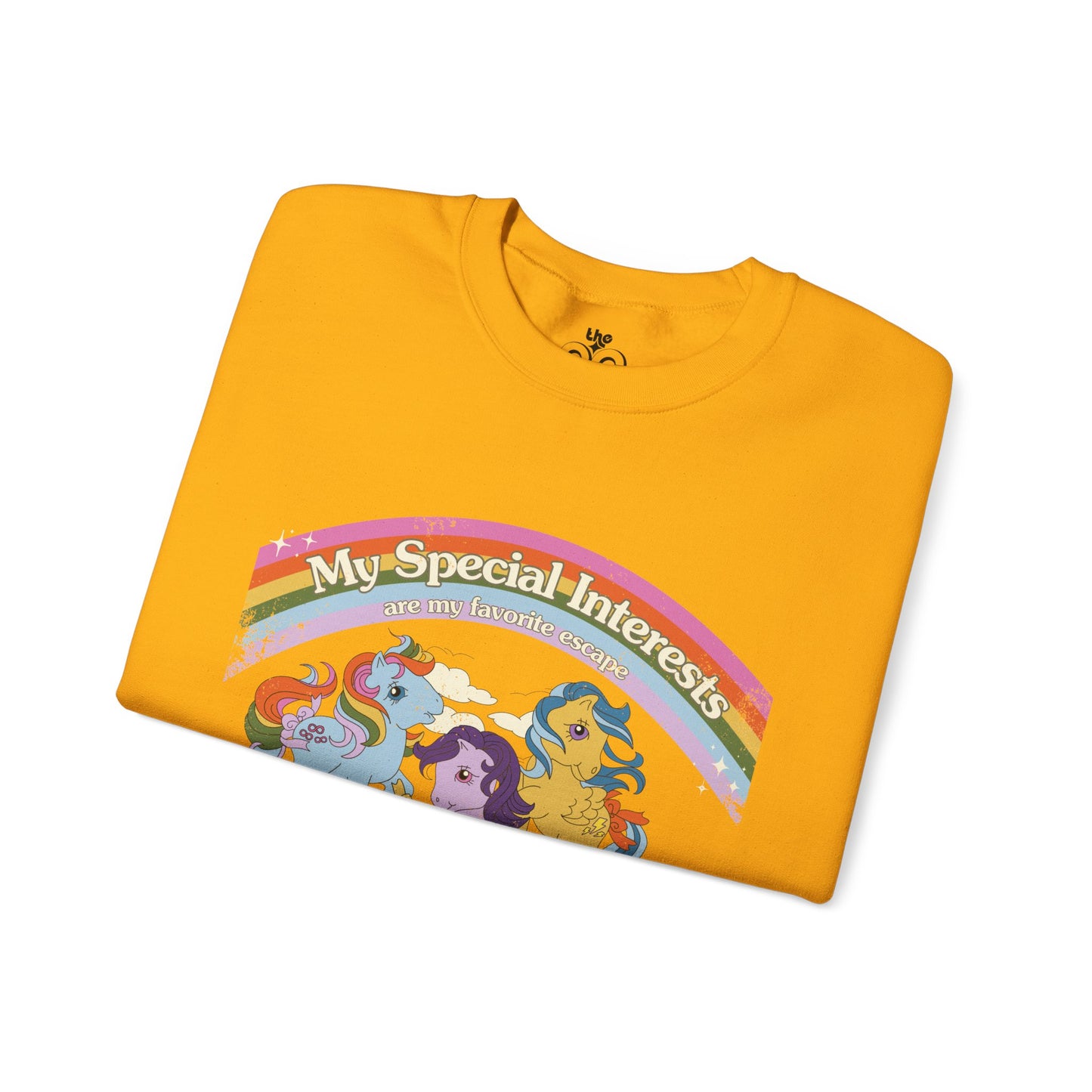 My Special Interests are my Favorite Escape - Adult Unisex Heavy Blend™ Crewneck Sweatshirt