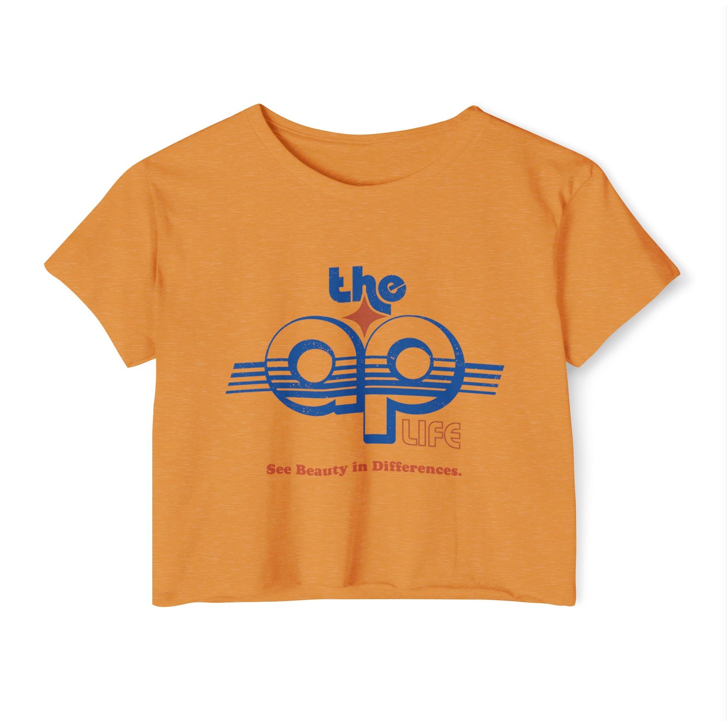 The AP Life - See Beauty in Differences - Women's Festival Crop Top