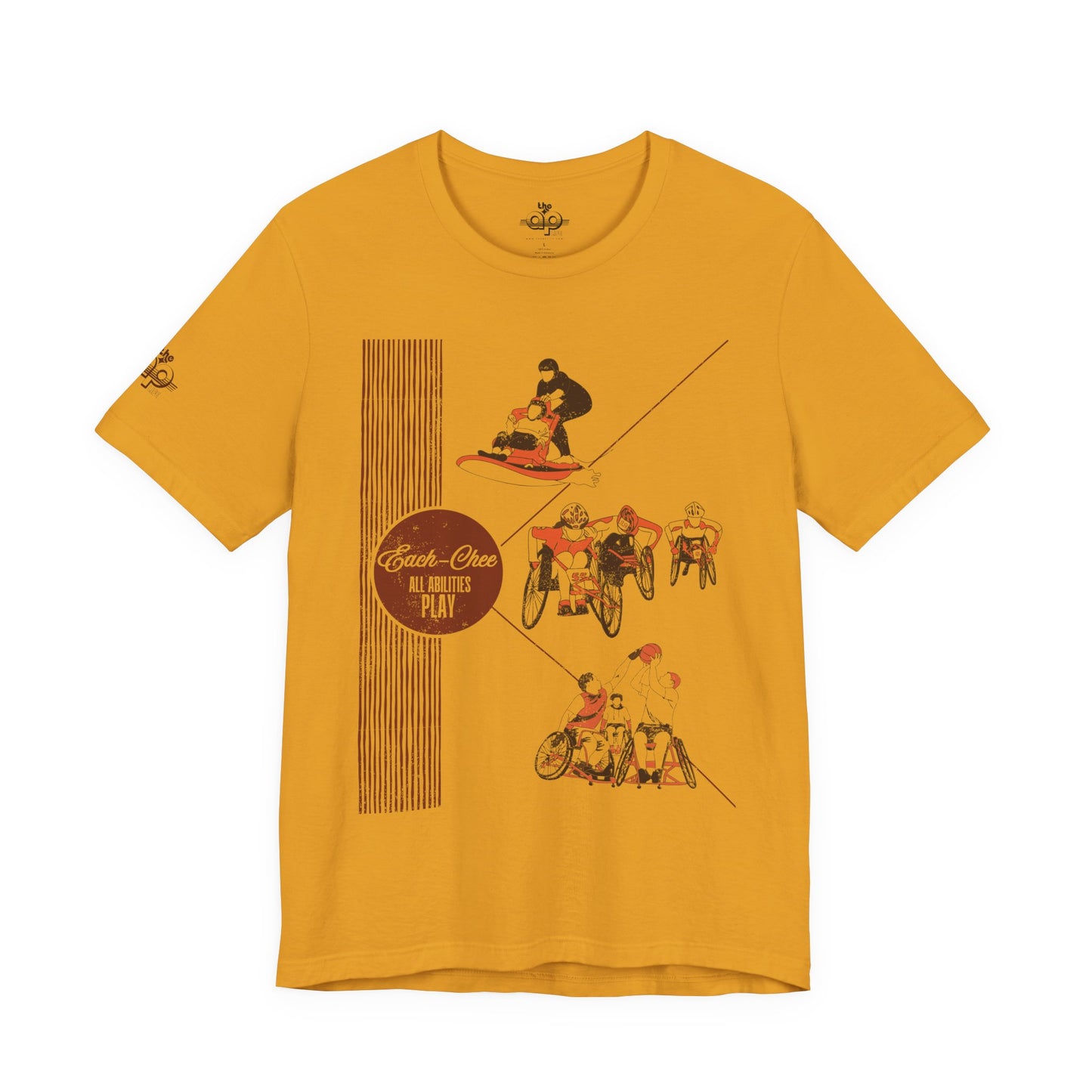 Each-Chee - All Abilities Play - Adult Unisex Jersey Short Sleeve Tee