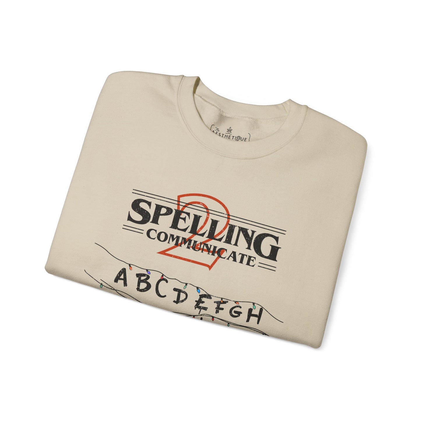 Spelling to Communicate - S2C - Adult Unisex Heavy Blend™ Crewneck Sweatshirt