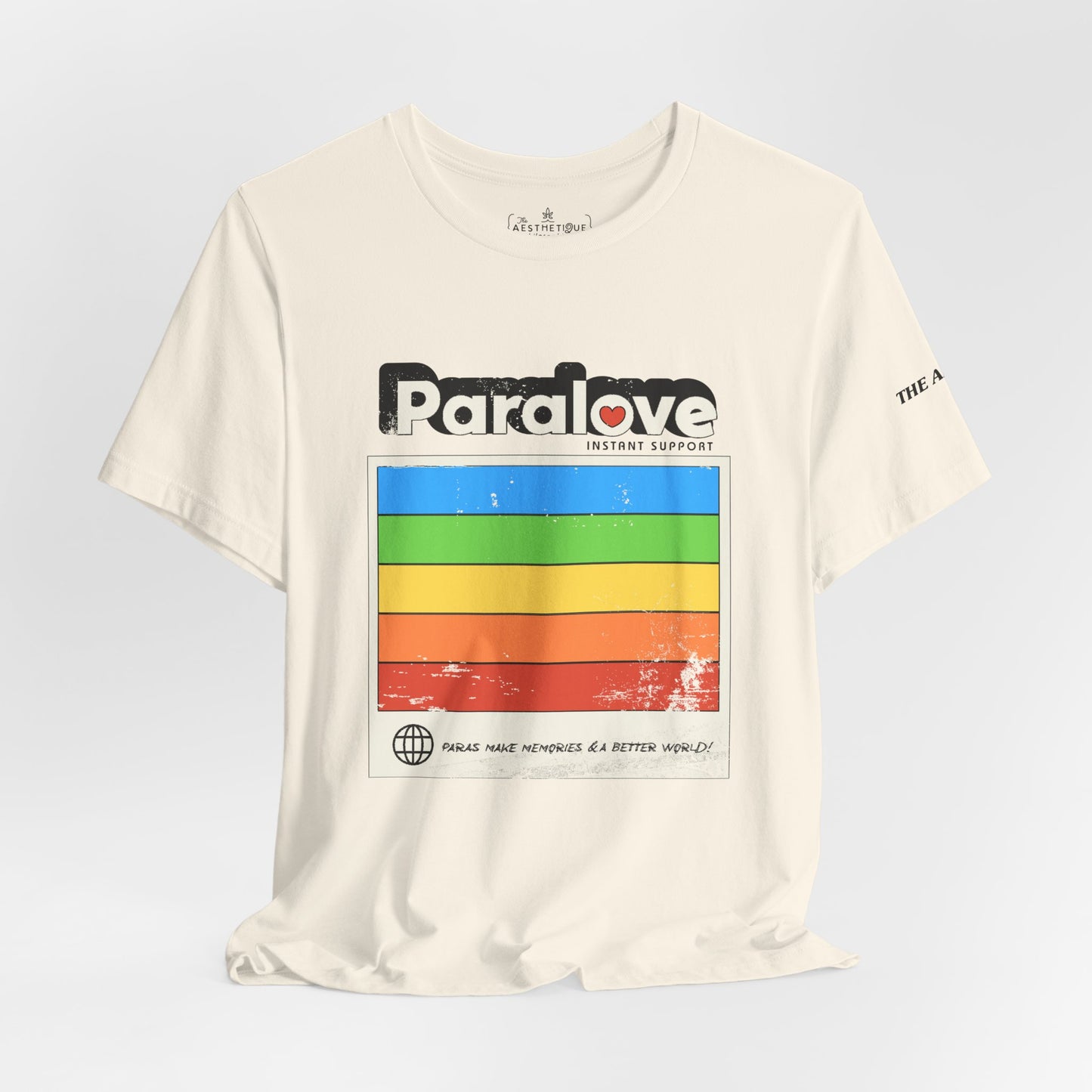 Para Love - Instant Support - Adult Unisex Jersey Short Sleeve Tee