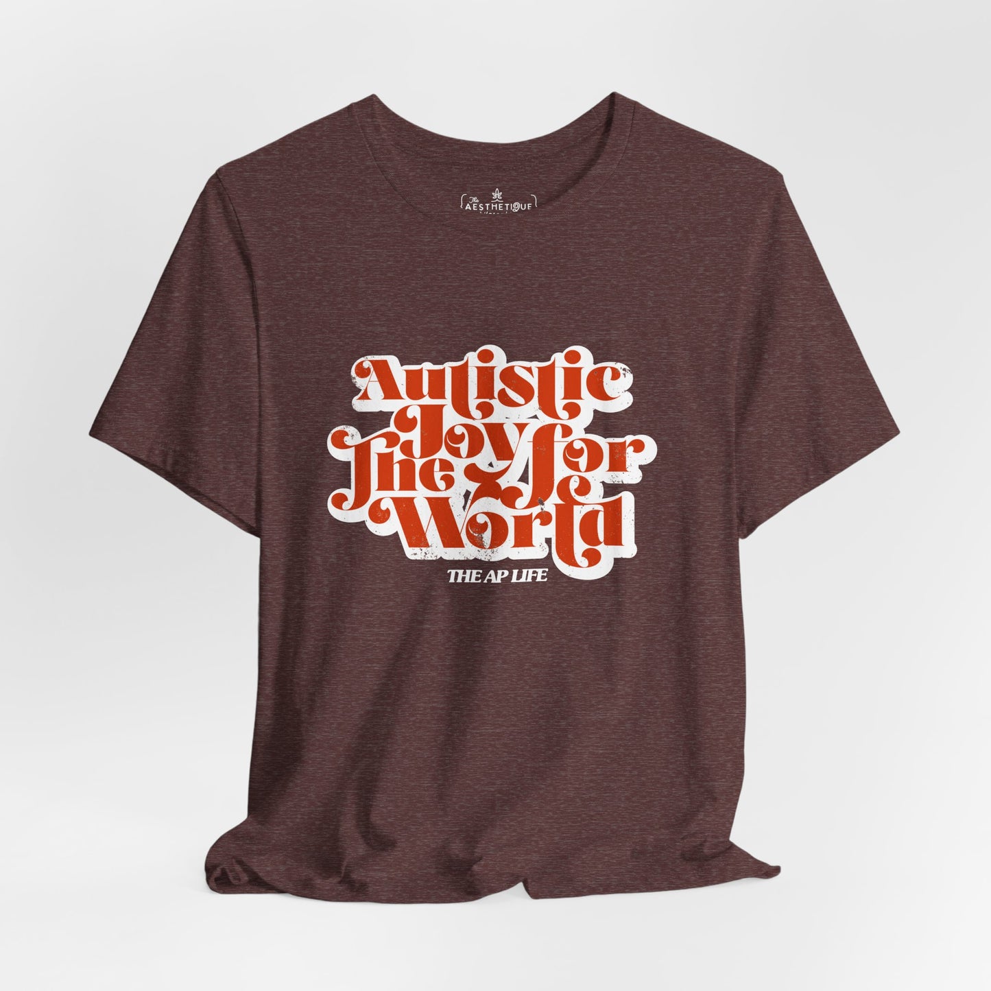 Autistic Joy for the World - Seasonal Style - Unisex Jersey Short Sleeve Tee