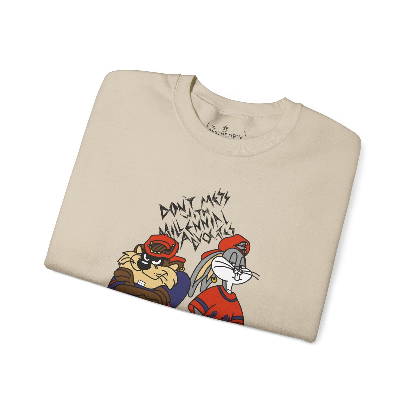 Don't Mess With Millennial Advocates - Adult Unisex Heavy Blend™ Crewneck Sweatshirt