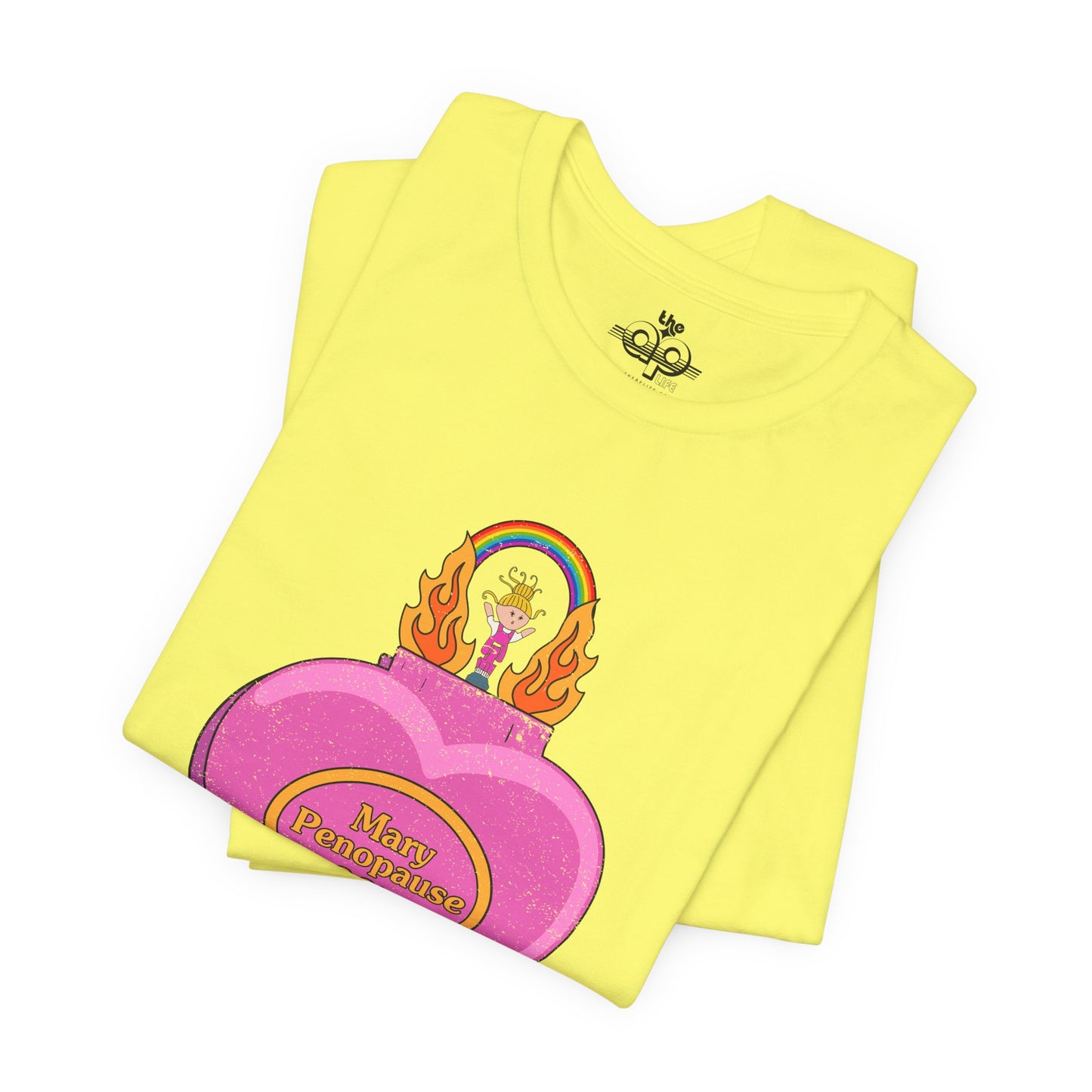 Mary Penopause - Small Triggers, Big Emotions - Adult Unisex Jersey Short Sleeve Tee