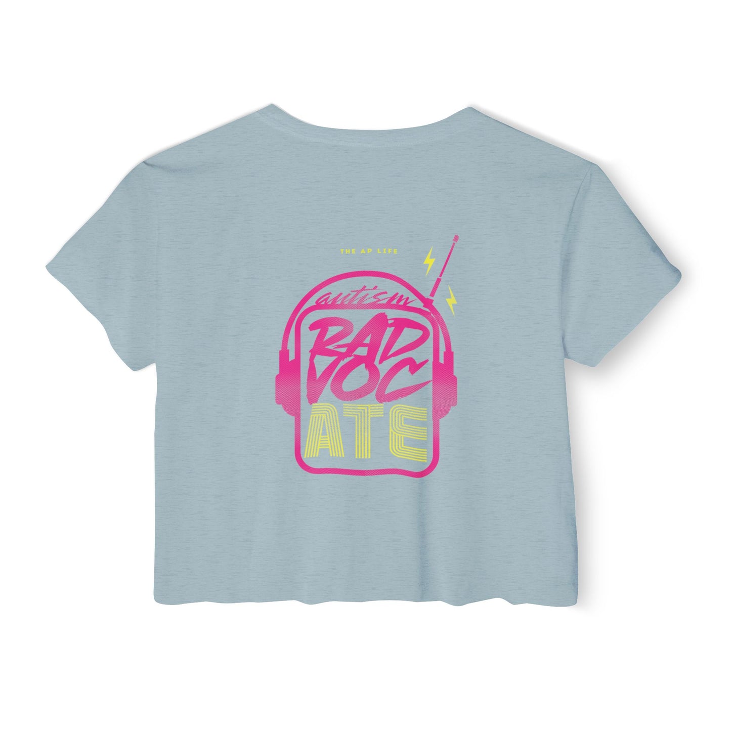 Autism RadvocATE - Women's Crop Top Tee