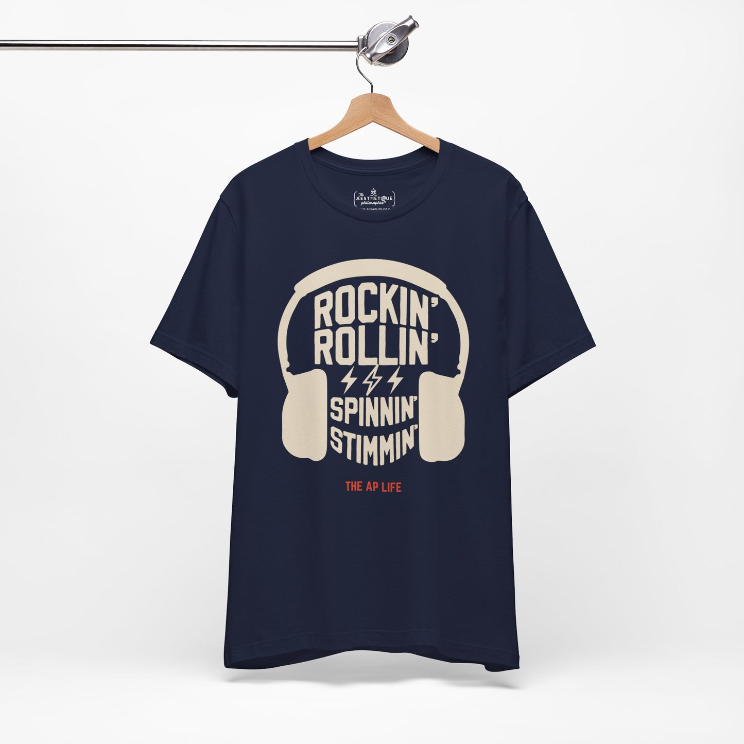 Rockin' Rollin' Spinnin' Stimmin'- Adult Unisex Jersey Tee