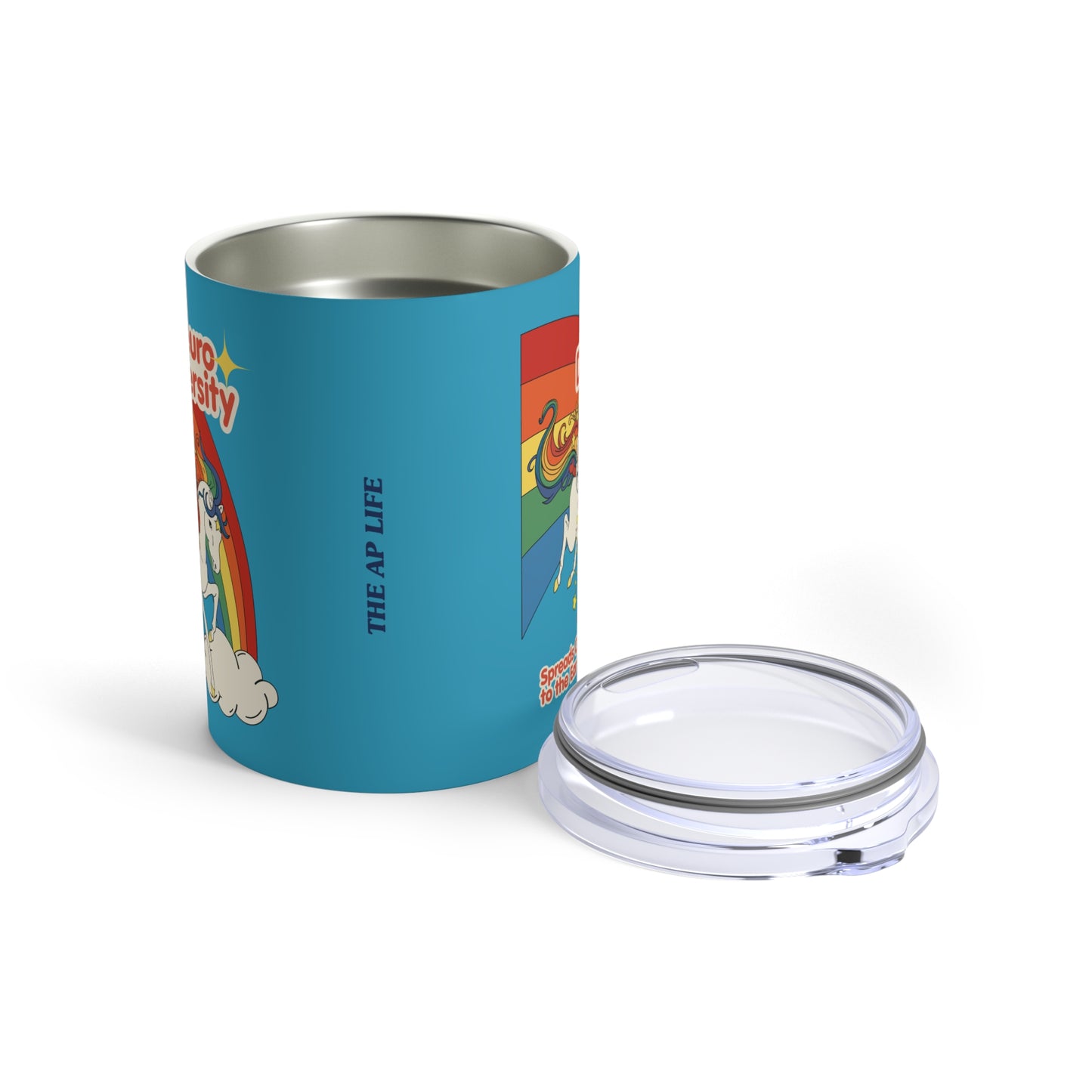 Neurodiversity Spreads Color to the Earth - Insulated Tumbler 10oz