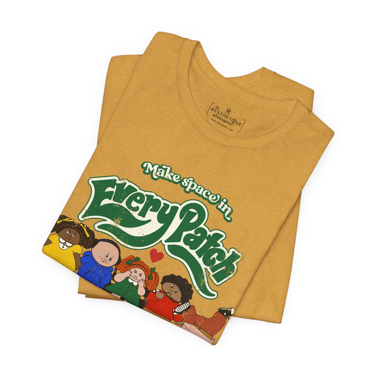 Make Space in Every Patch - Inclusion Matters - Adult Unisex Jersey Tee