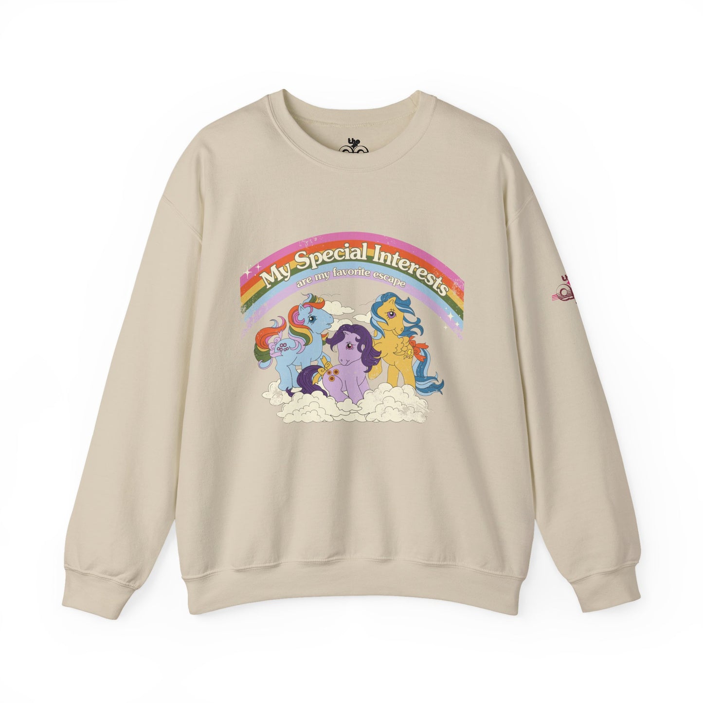 My Special Interests are my Favorite Escape - Adult Unisex Heavy Blend™ Crewneck Sweatshirt