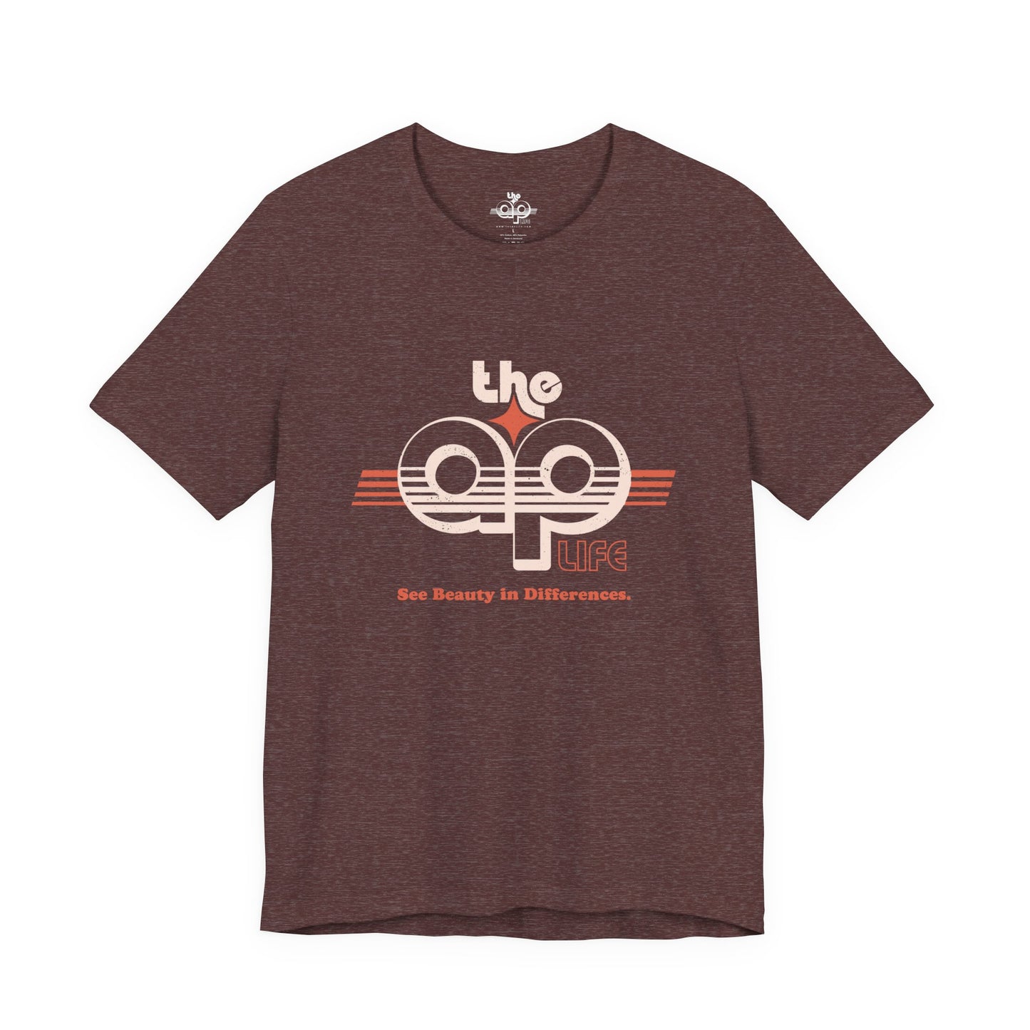 The AP Life - See Beauty in Differences - Adult Unisex Jersey Short Sleeve Tee