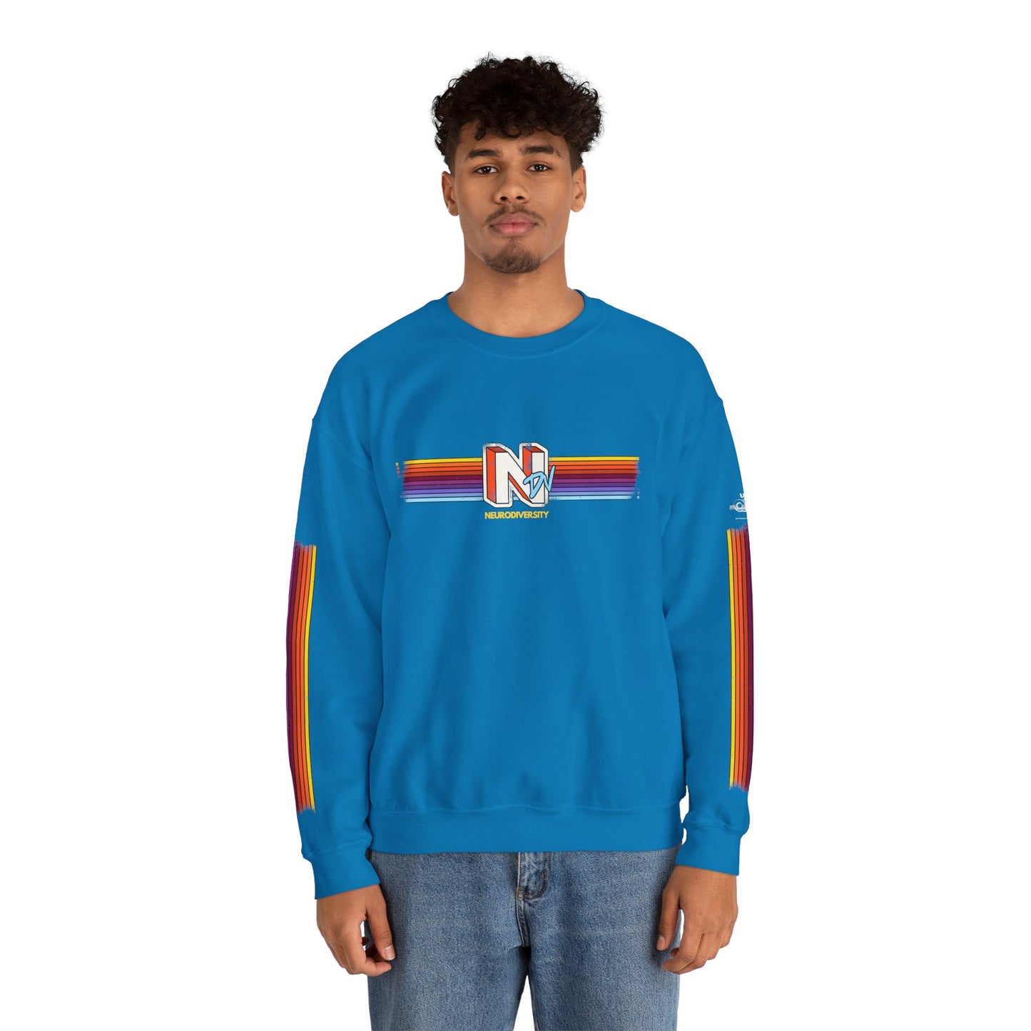 NDV - Neurodiversity - Adult Unisex Heavy Blend™ Crewneck Sweatshirt