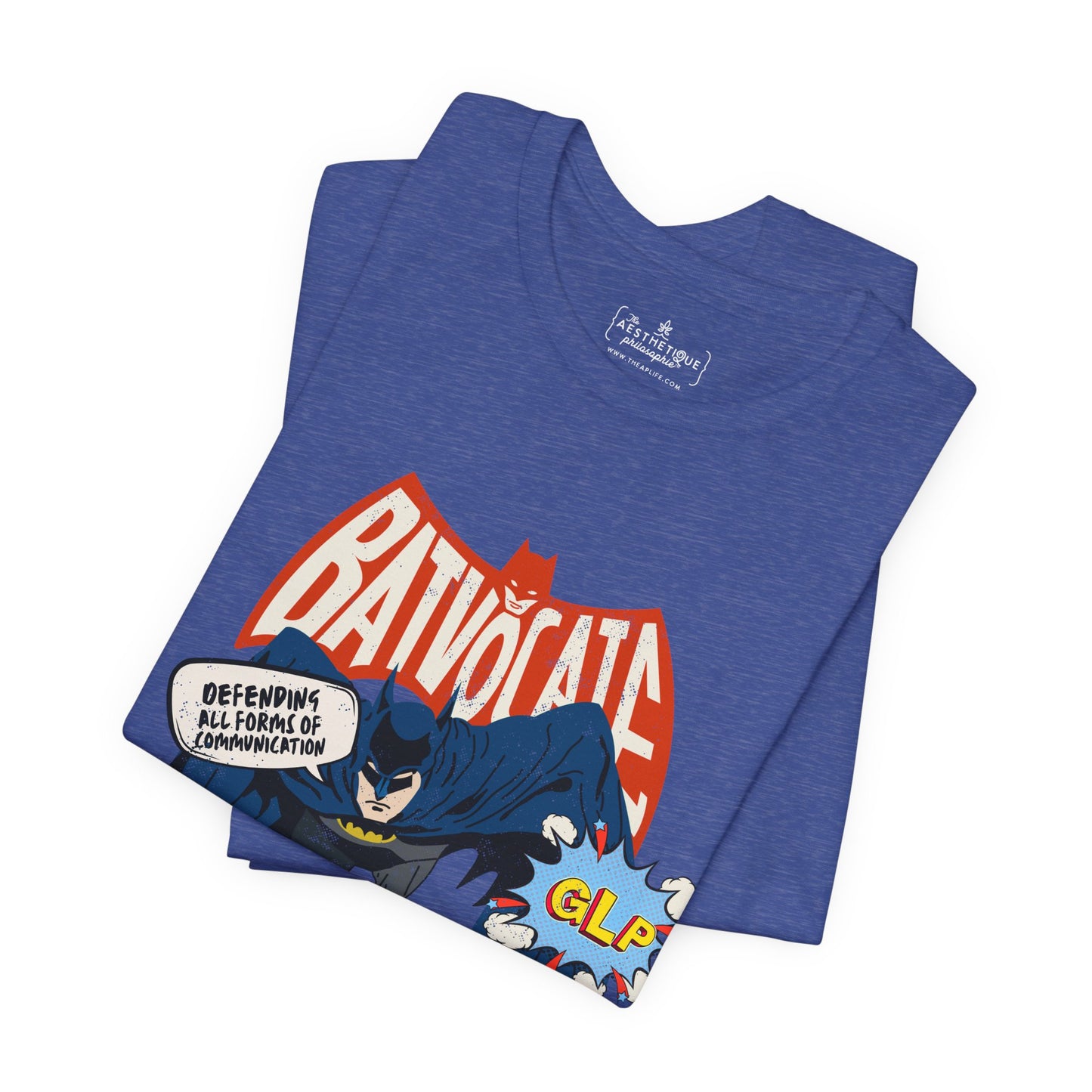 Batvocate - Defending All Forms of Communication - AAC - GLP - S2C - Adult Unisex Jersey Tee