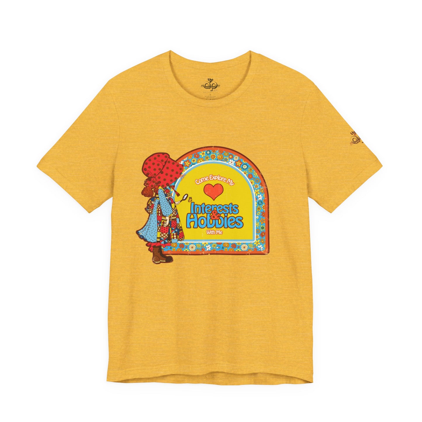 Come Explore My Interests & Hobbies with Me - Adult Unisex Jersey Short Sleeve Tee