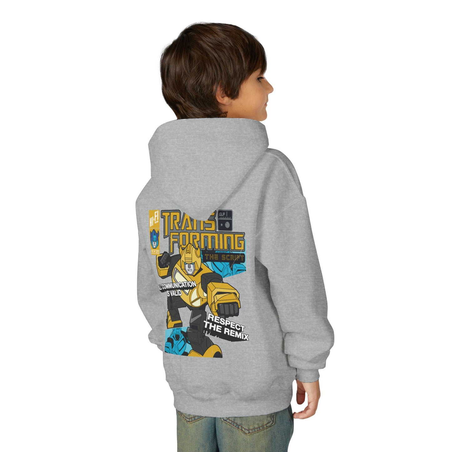 Transforming the Script - Gestalt Language Processing - Youth Unisex Hoodie