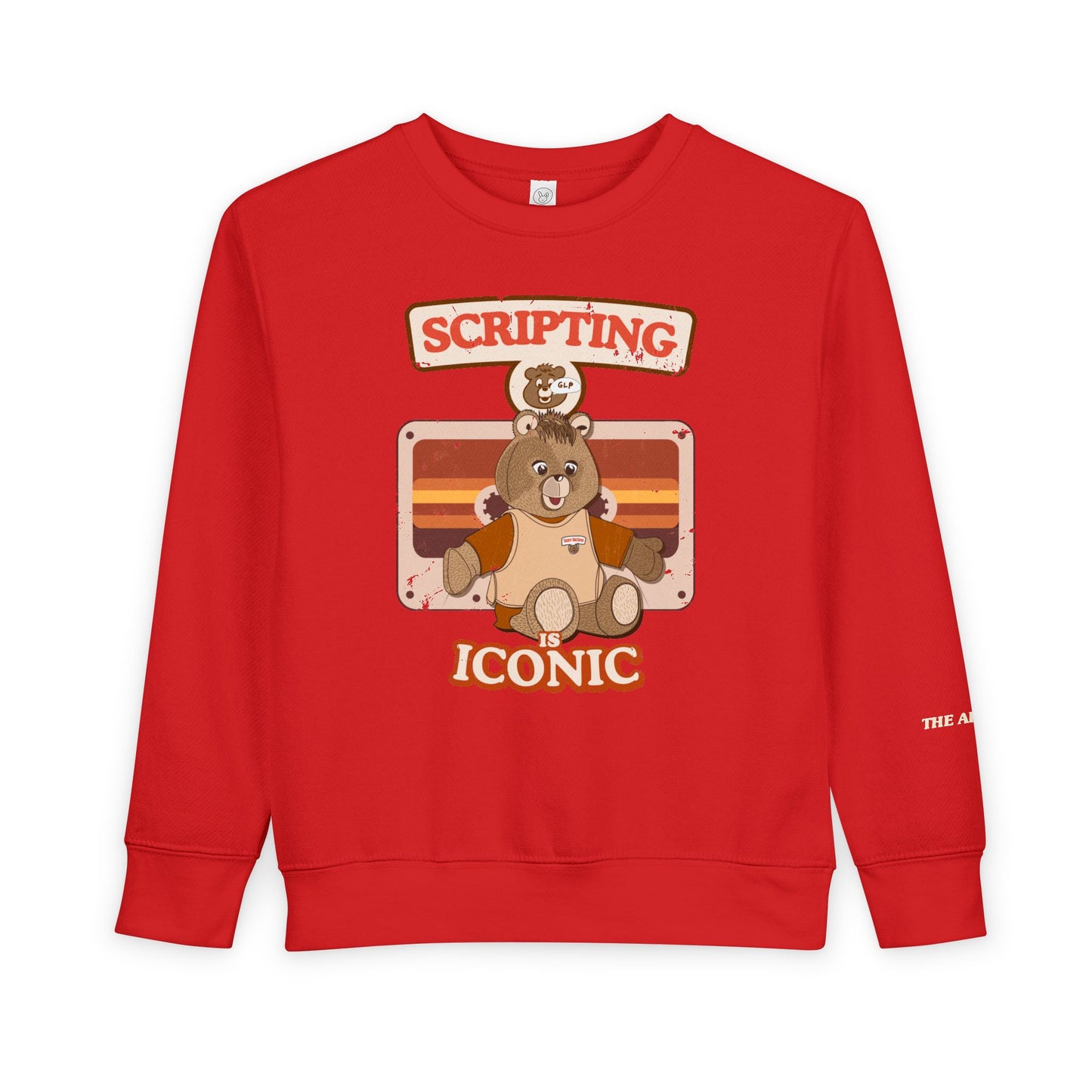 Scripting is Iconic - GLP - Teddy RecSpin - Kids' Unisex Sweatshirt