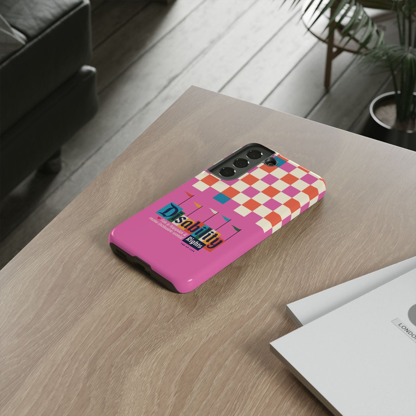 Disability Rights for a Happier & More Inclusive World - Android Phone Case for Google Pixel & Samsung Phones