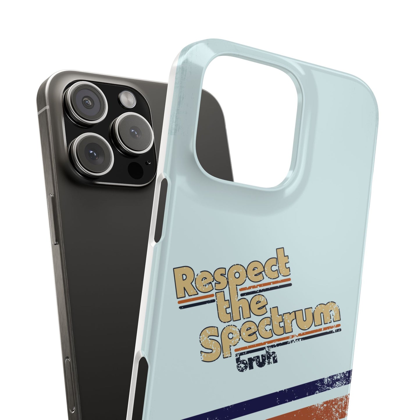 Respect The Spectrum - iPhone Case