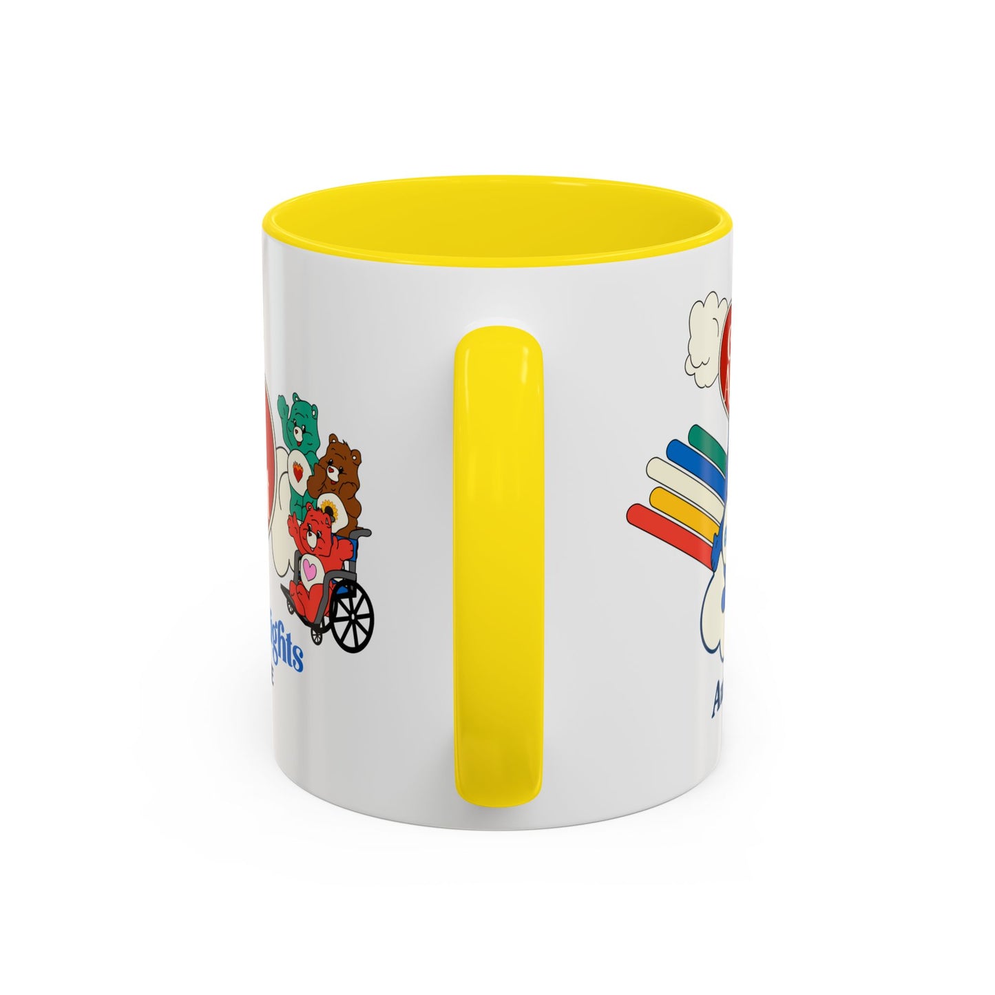 Care About Autism - Disability Rights - Accent Coffee Mug (11, 15oz)