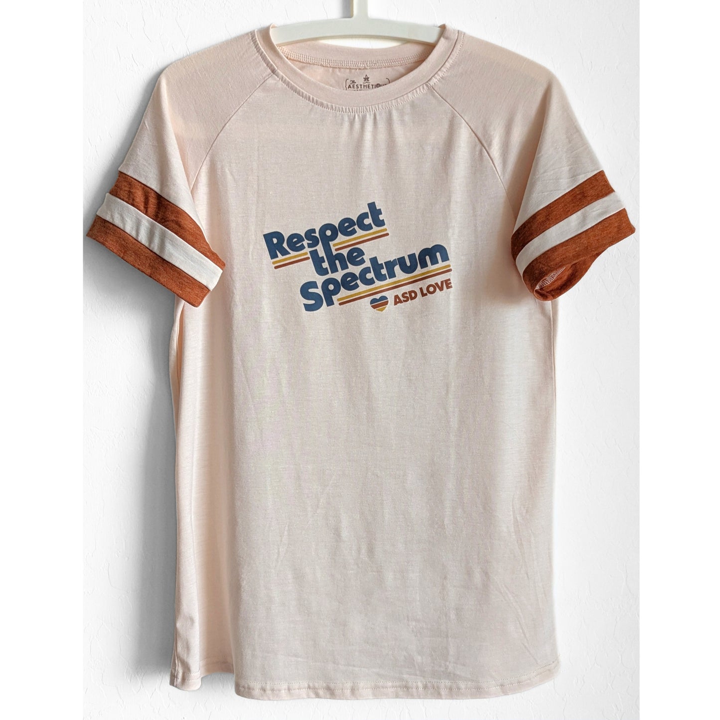 Women's Retro Vibe Advocacy Tee - Respect The Spectrum