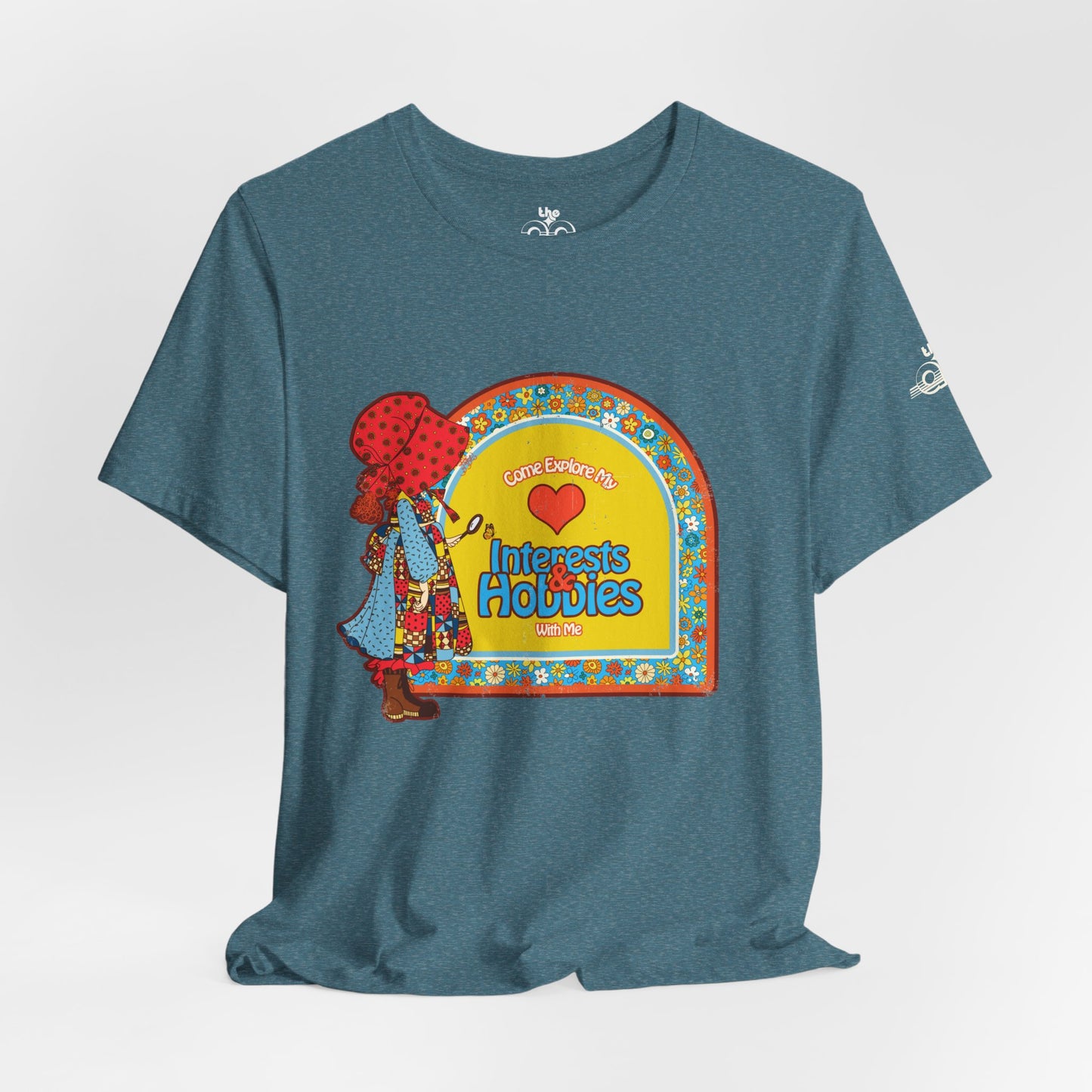 Come Explore My Interests & Hobbies with Me - Adult Unisex Jersey Short Sleeve Tee