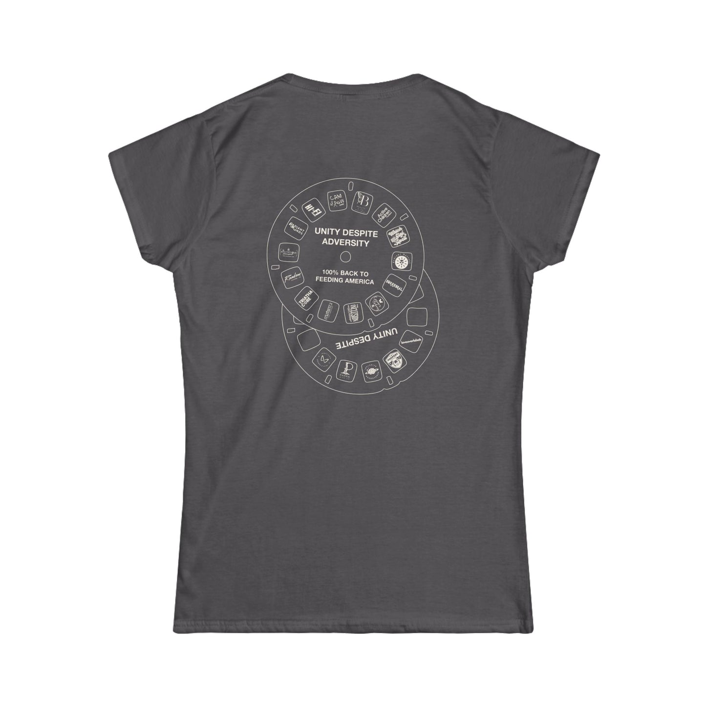 Unity Despite Adversity - Feeding America Fundraiser Tee - Women's Softstyle Tee