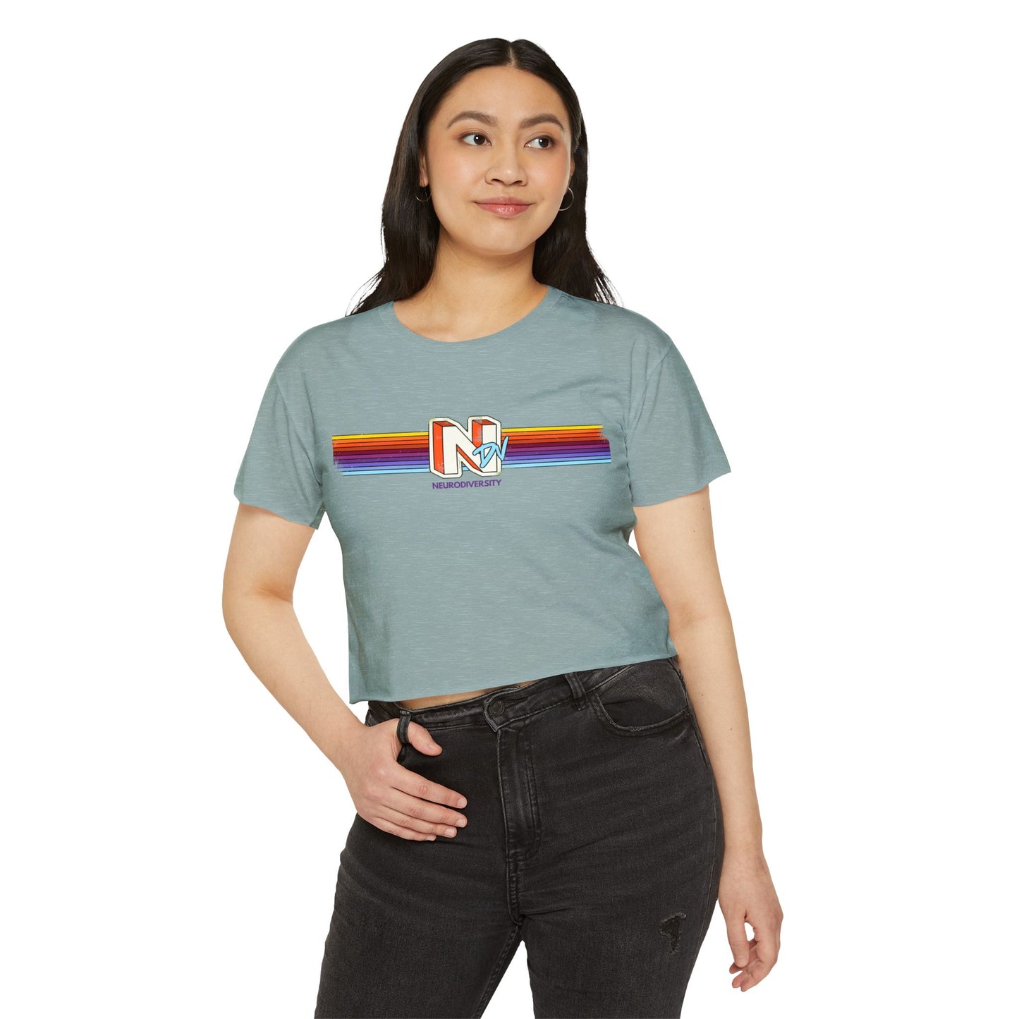 NDV - Neurodiversity - Women's Crop Top Tee