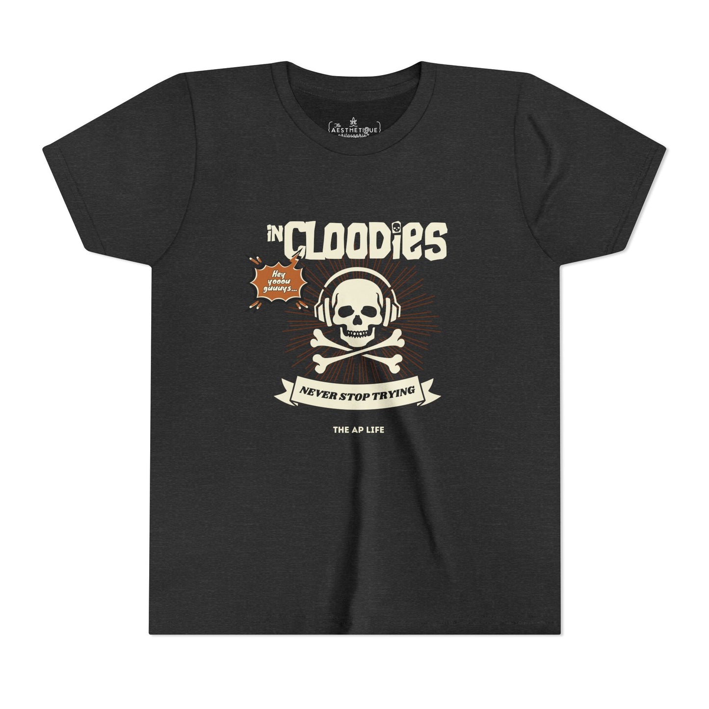 InCloodies Never Stop Trying (to include) - Youth Short Sleeve Tee