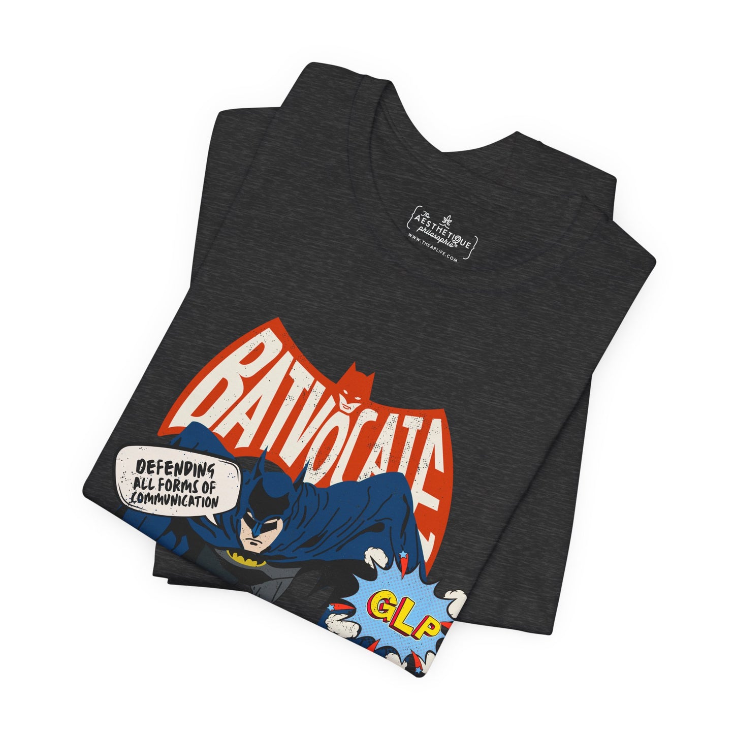 Batvocate - Defending All Forms of Communication - AAC - GLP - S2C - Adult Unisex Jersey Tee