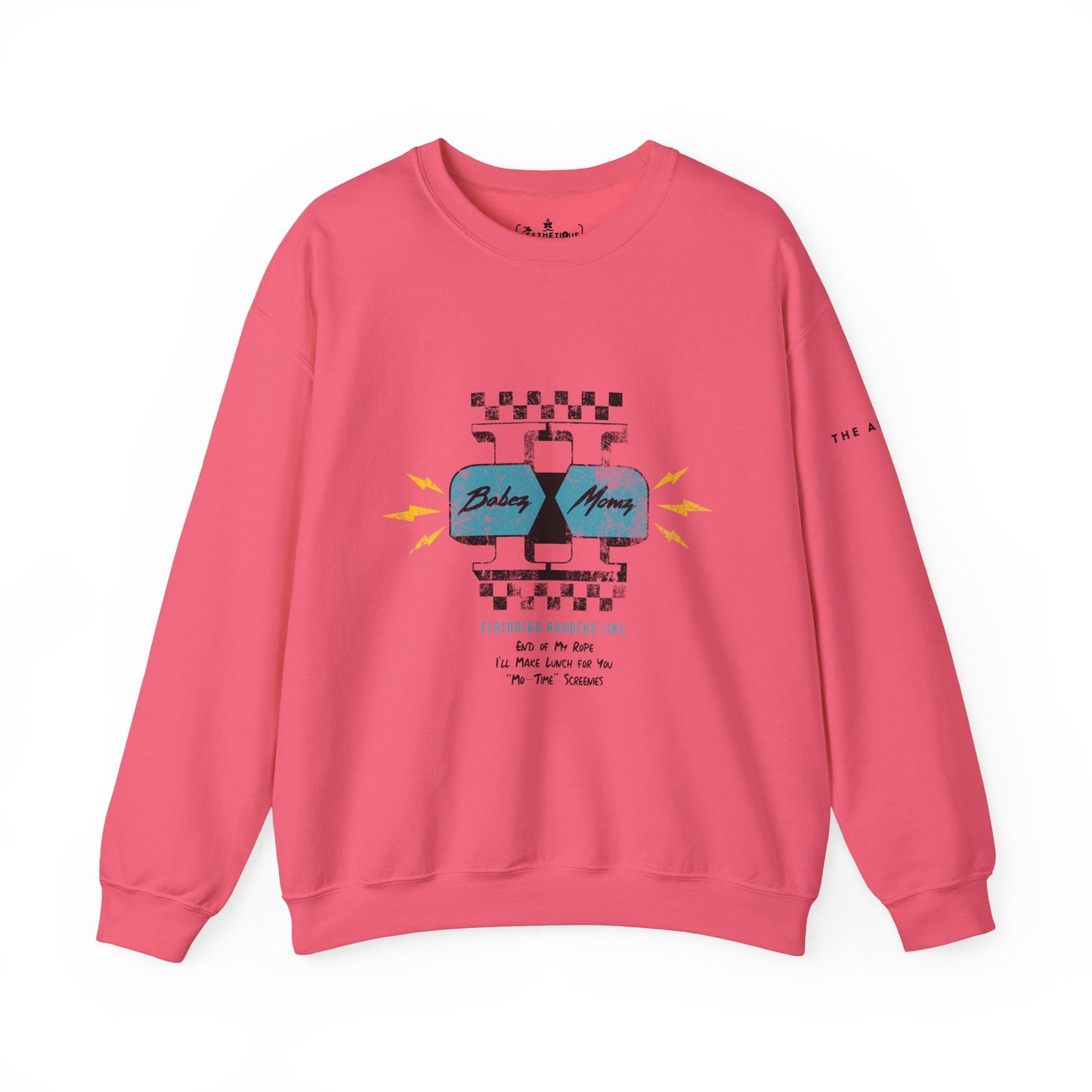Babez II Momz 90s Music Throwback - Unisex Crewneck Sweatshirt