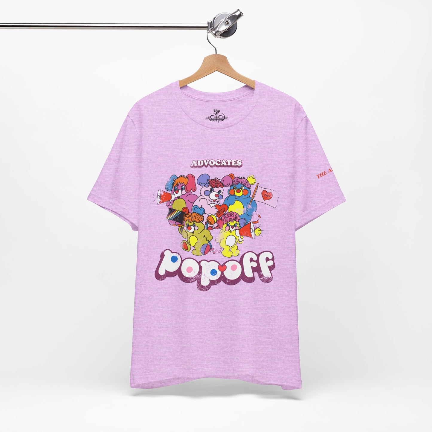 Advocates, Pop-Off - Adult Unisex Jersey Short Sleeve Tee