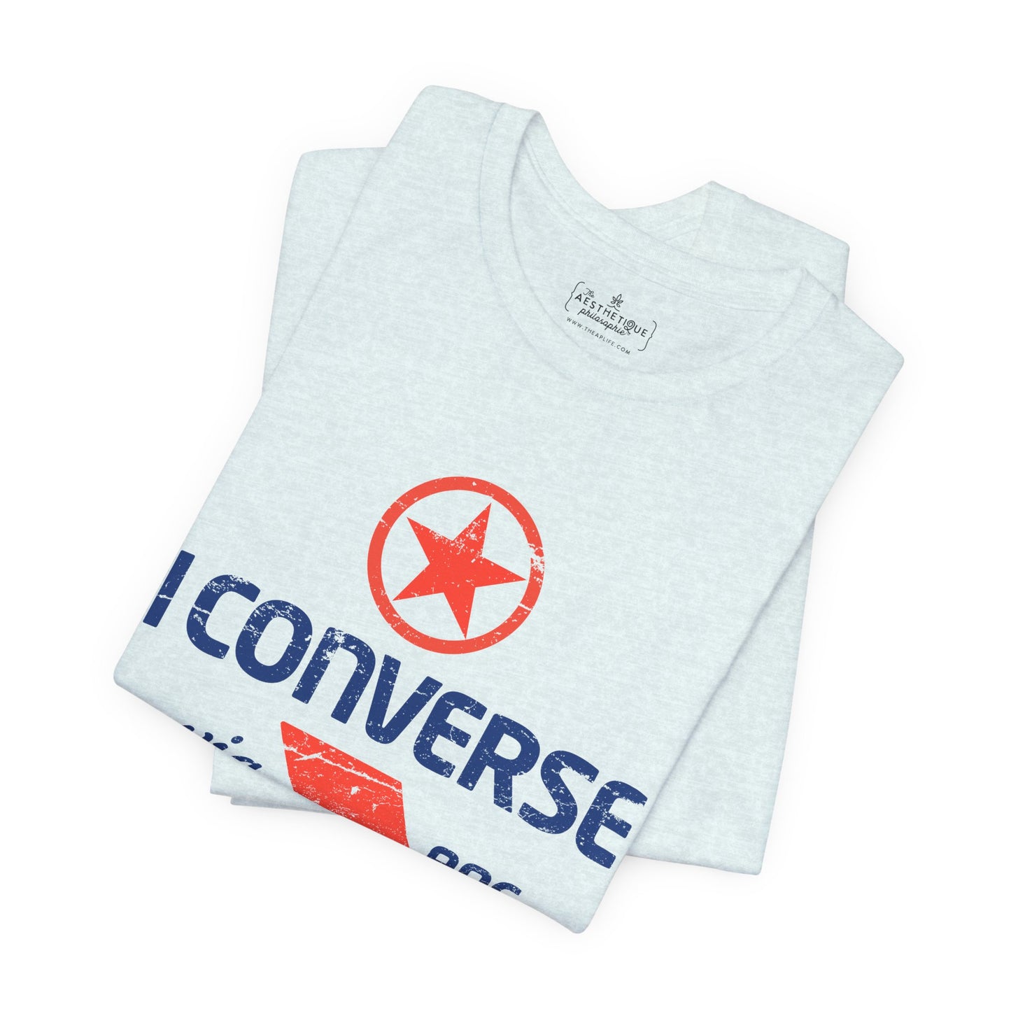 I Converse Via AAC - Unisex Jersey Short Sleeve Tee