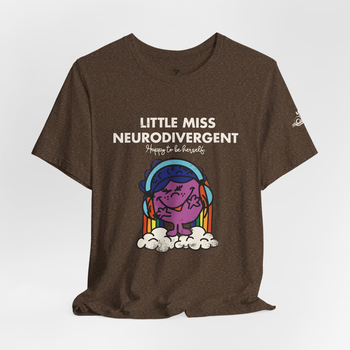 Little Miss Neurodivergent -Adult Unisex Jersey Short Sleeve Tee