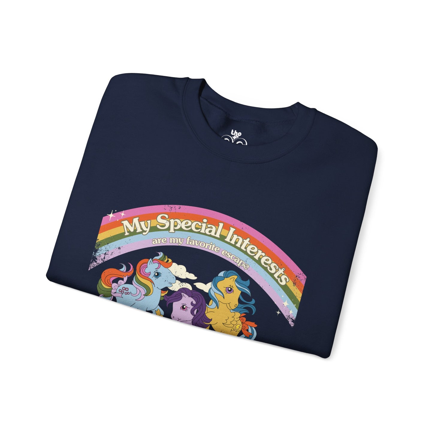 My Special Interests are my Favorite Escape - Adult Unisex Heavy Blend™ Crewneck Sweatshirt