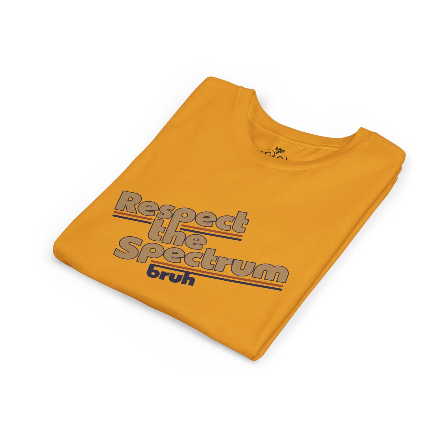Respect The Spectrum, Bruh - Youth Unisex Short Sleeve Tee