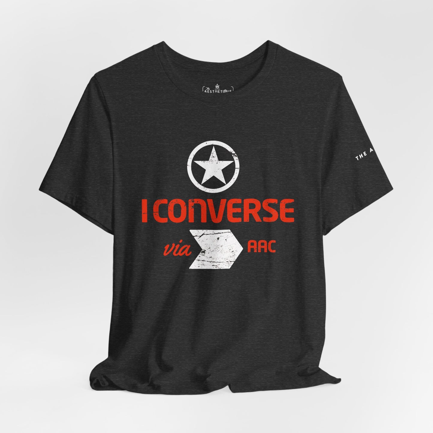 I Converse Via AAC - Unisex Jersey Short Sleeve Tee