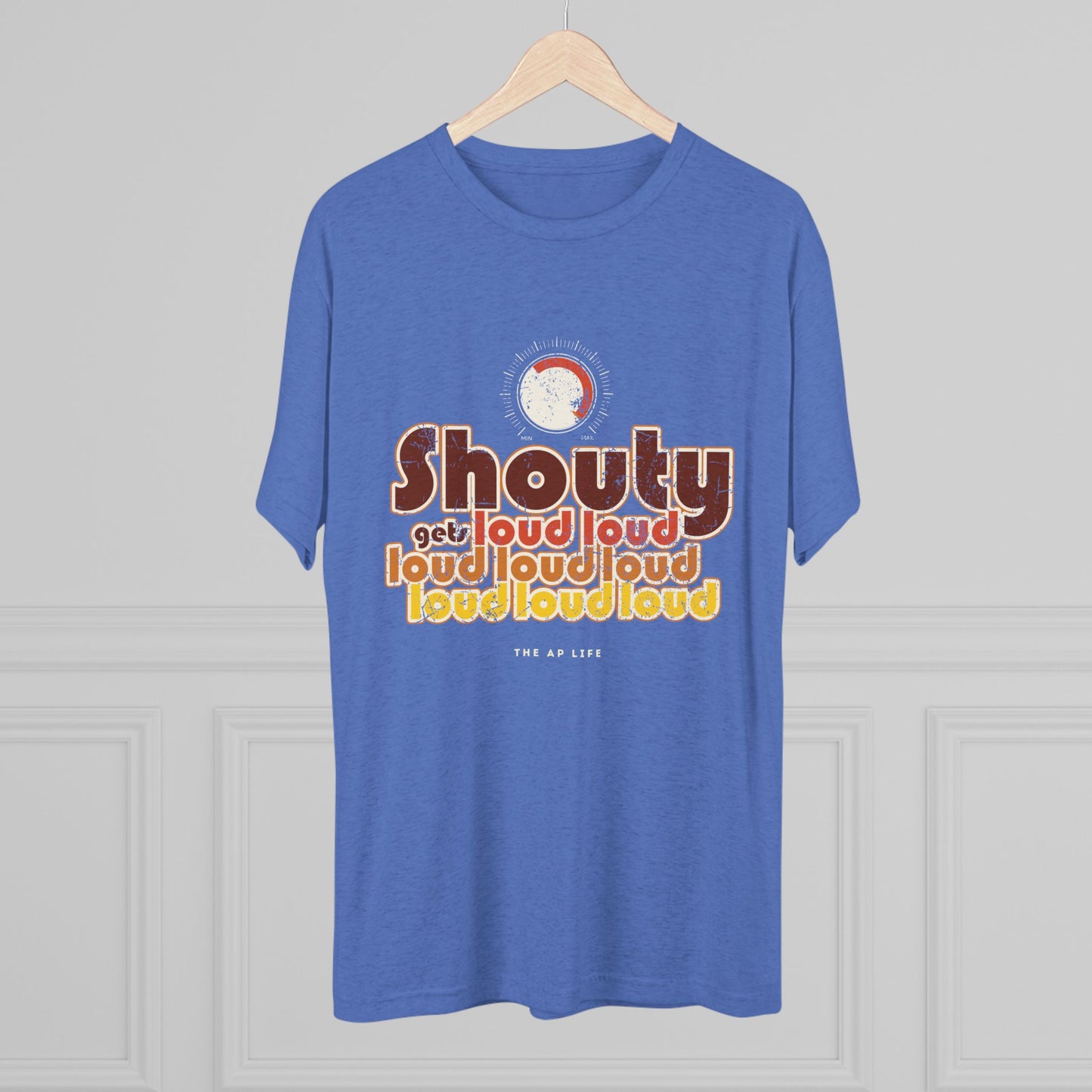 Shouty Gets Loud - Adult Unisex Triblend Soft Tee