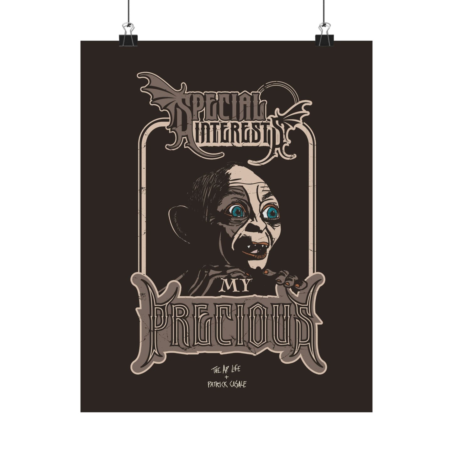 Special Interests - My Precious - LOTR - Matte Vertical Poster