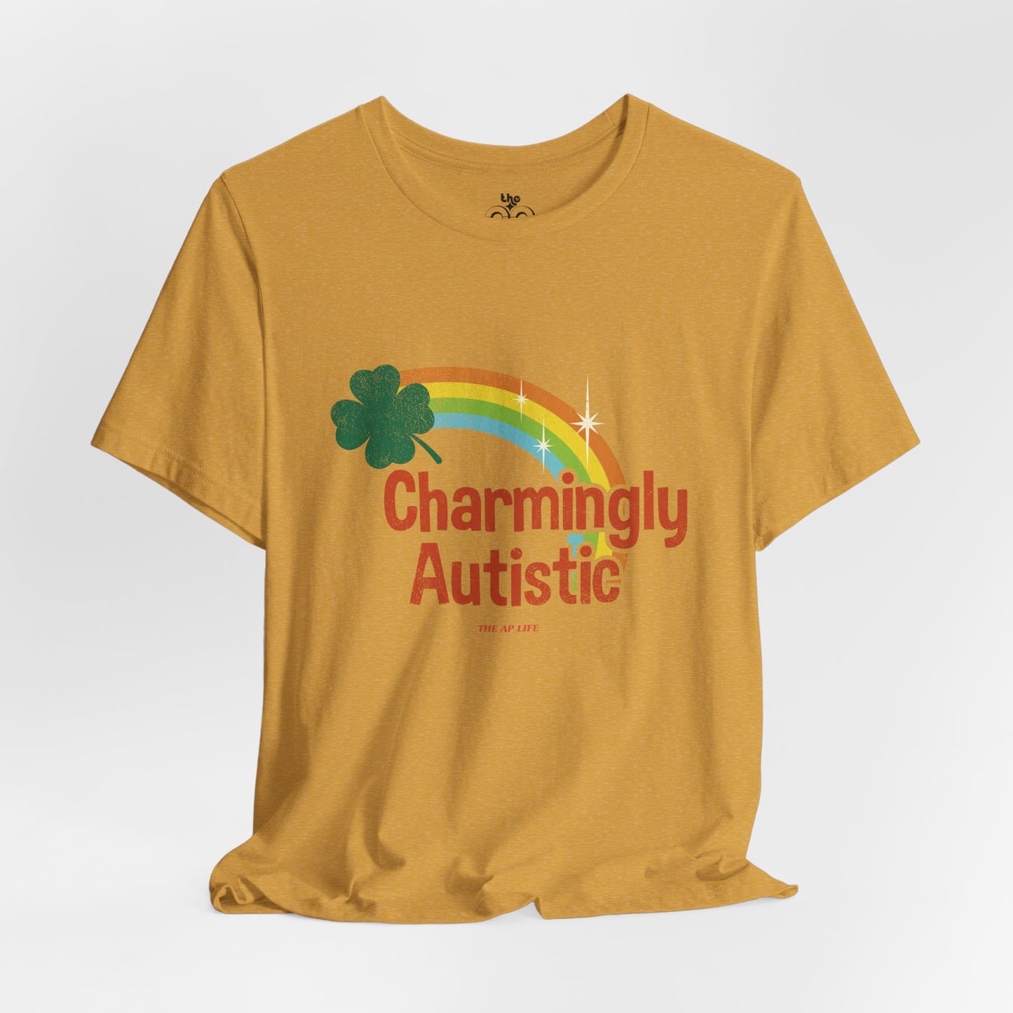 Charmingly Autistic - Adult Unisex Jersey Short Sleeve Tee