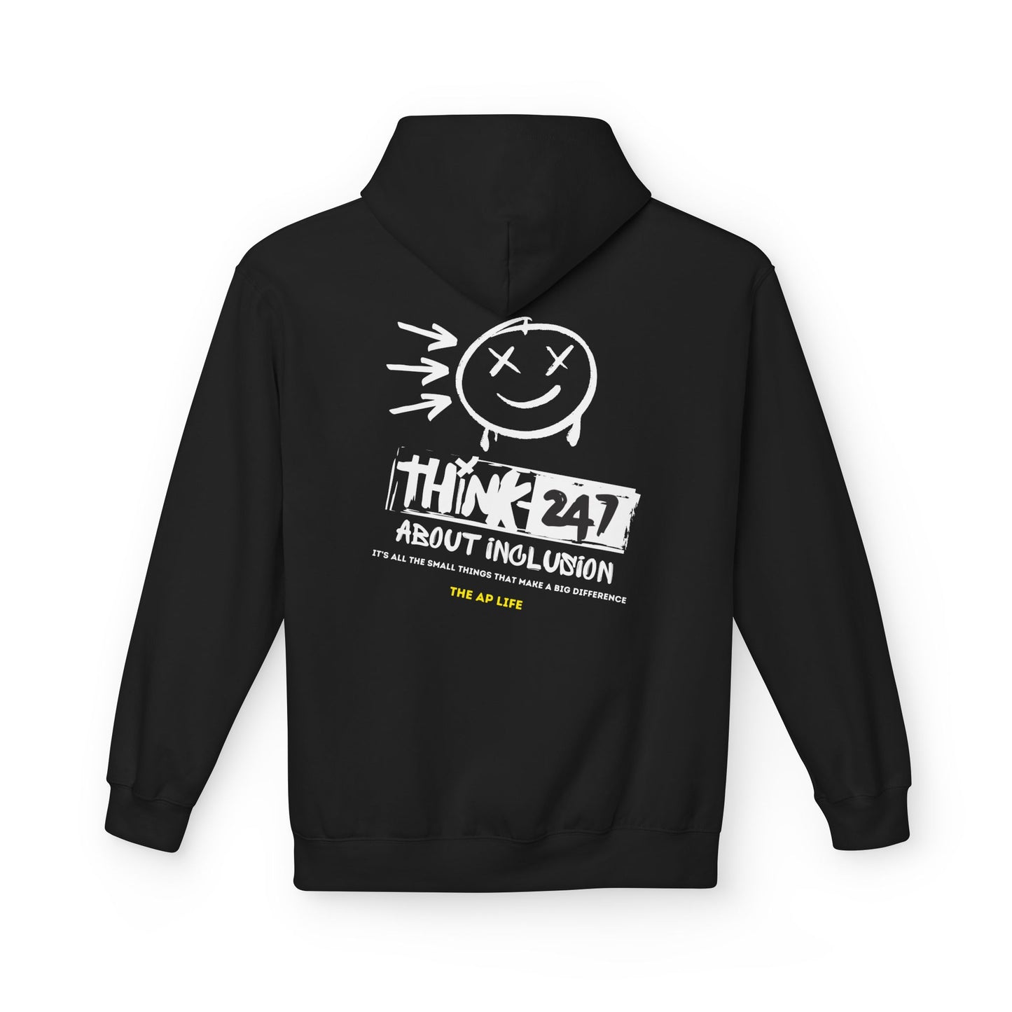 Think-247 About Inclusion - Unisex Midweight Softstyle Fleece Hoodie