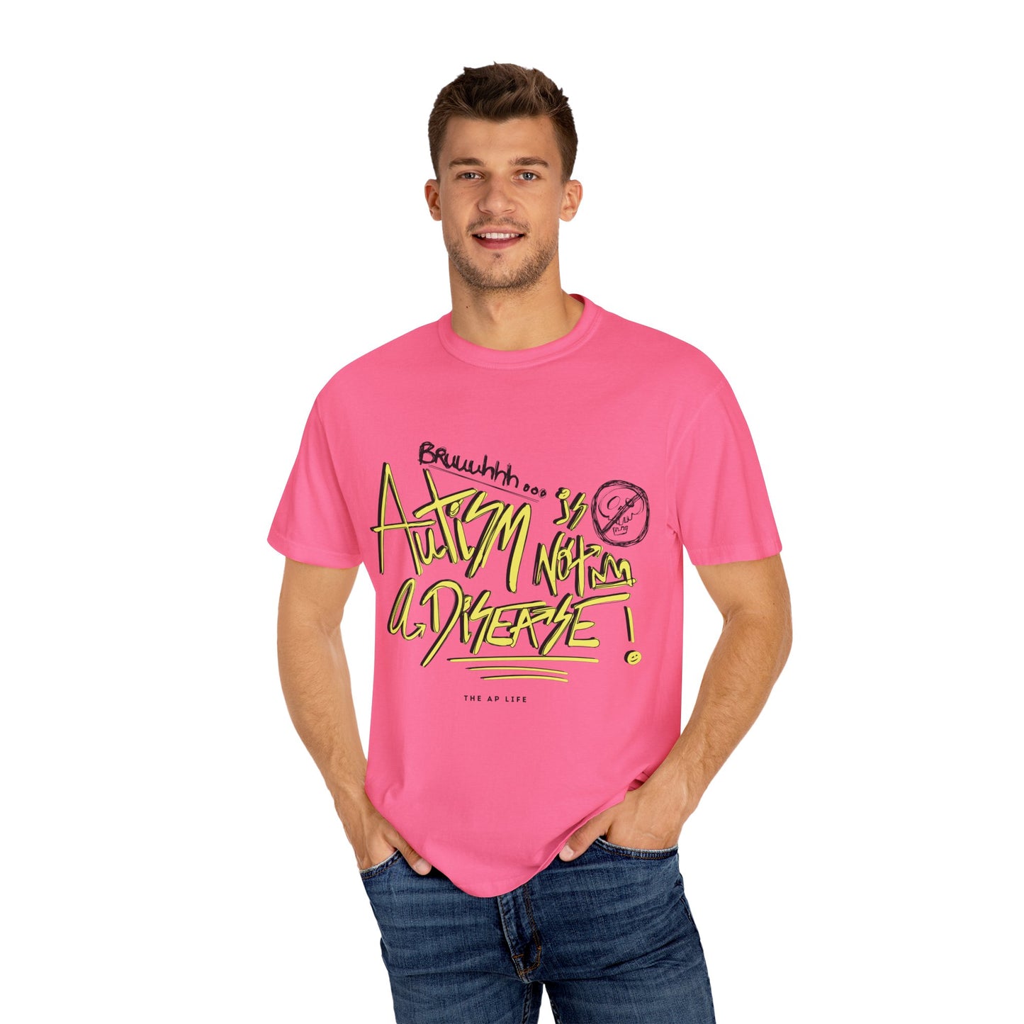 Bruh. Autism is not a Disease - Adult Unisex Cotton Tee