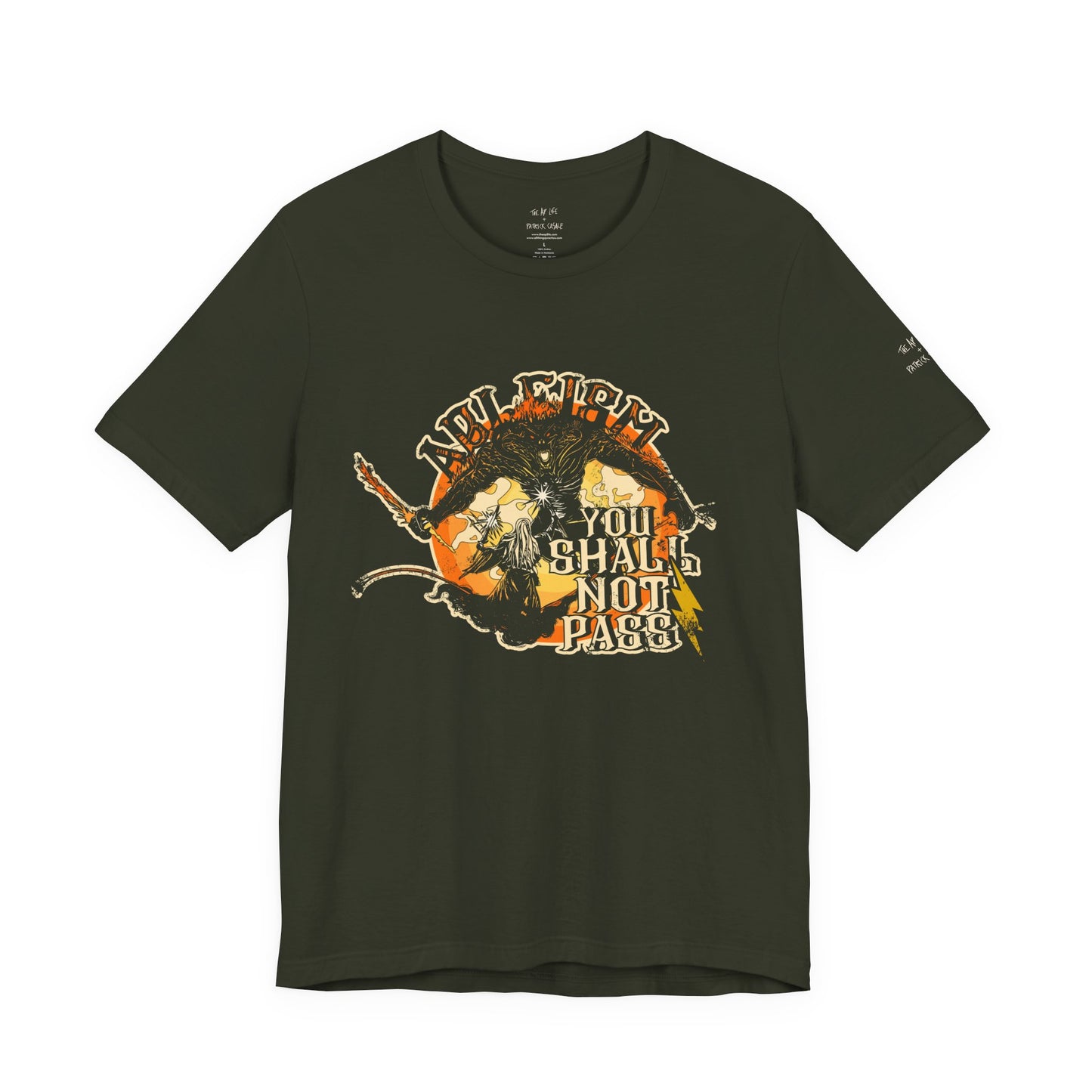 Ableism - You Shall Not Pass - LOTR - Unisex Jersey Short Sleeve Tee