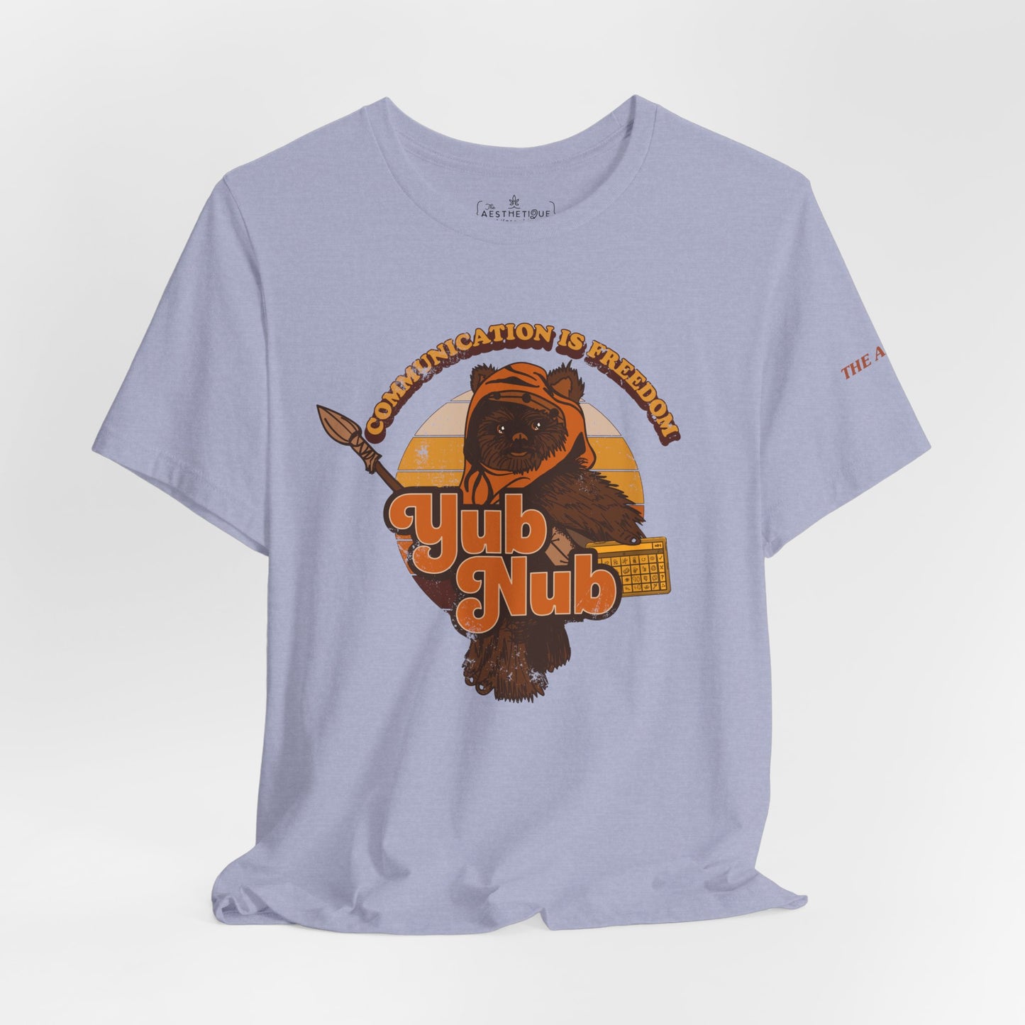 Communication is Freedom - Yub Nub - AAC - Unisex Jersey Short Sleeve Tee