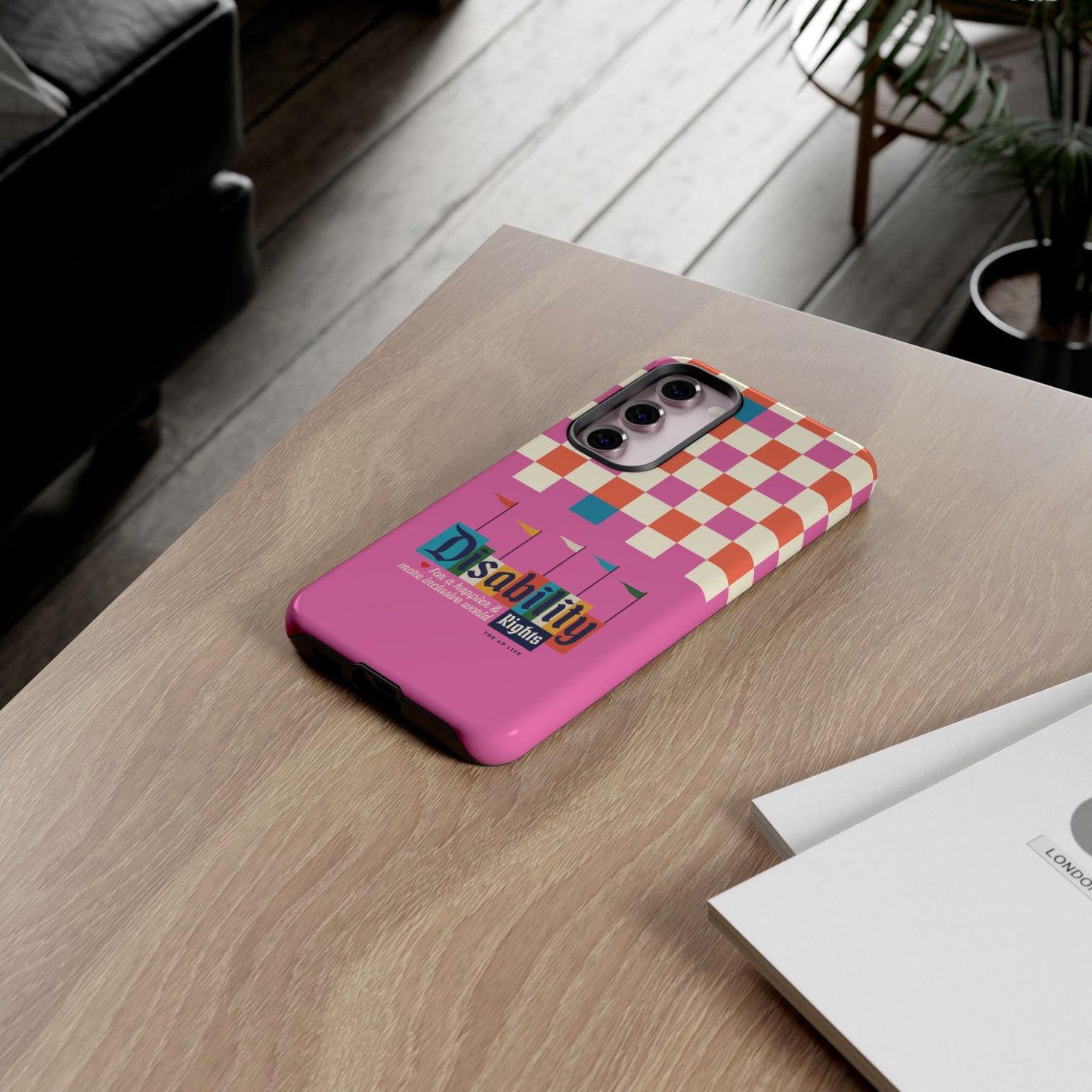 Disability Rights for a Happier & More Inclusive World - Android Phone Case for Google Pixel & Samsung Phones