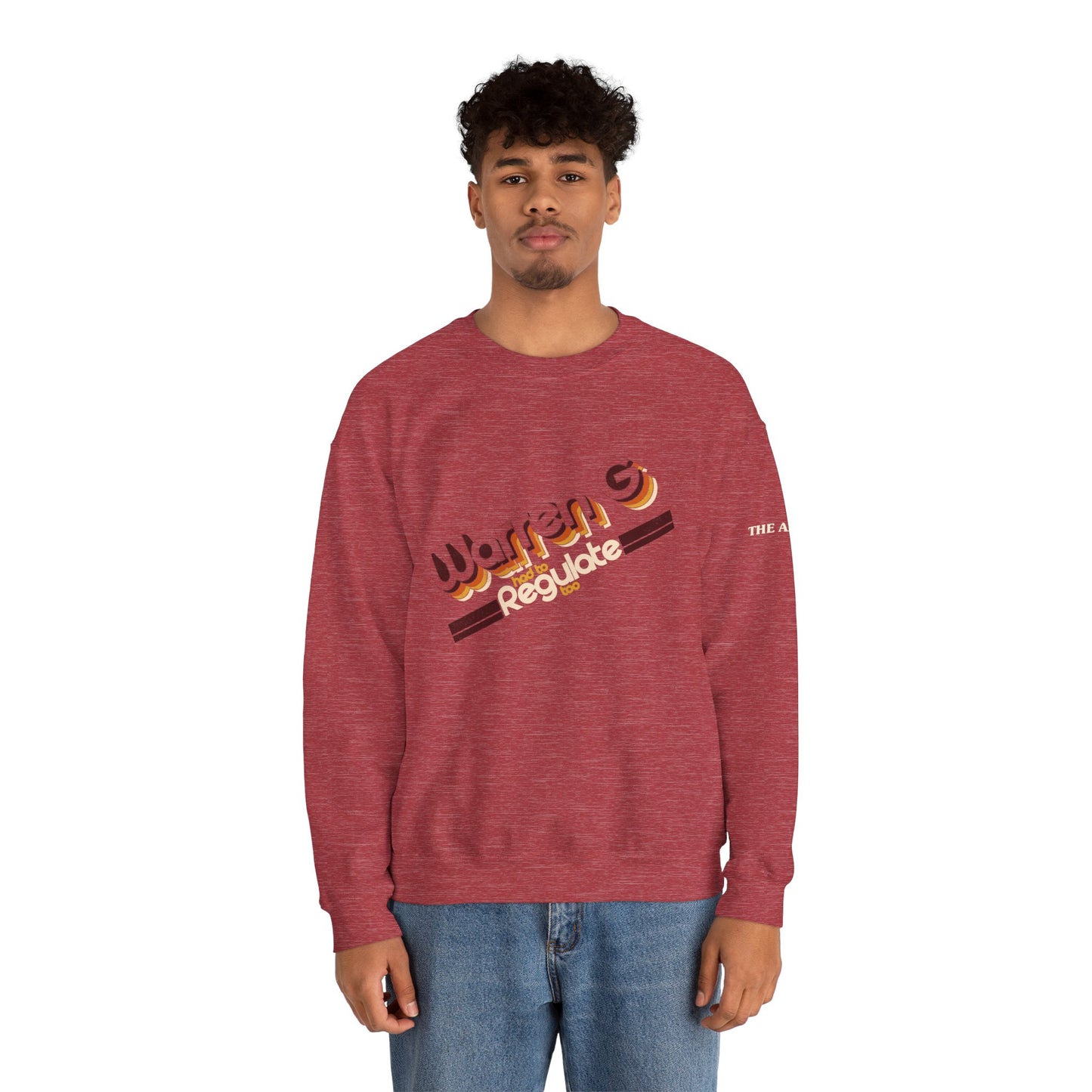 Warren G Had to Regulate Too - Adult Unisex Heavy Blend™ Crewneck Sweatshirt