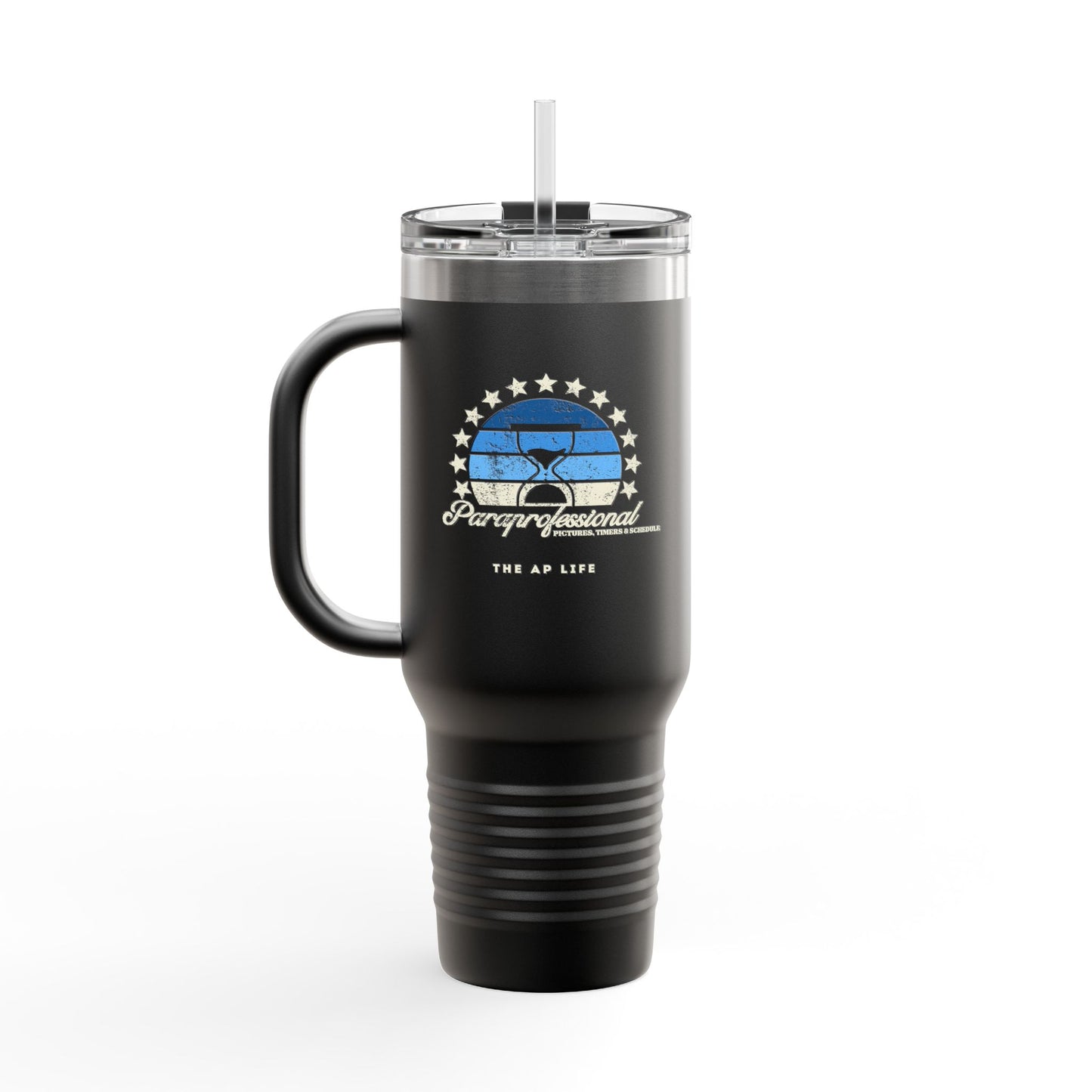 Paraprofessional Pictures, Timers & Schedules - 40oz insulated tumbler