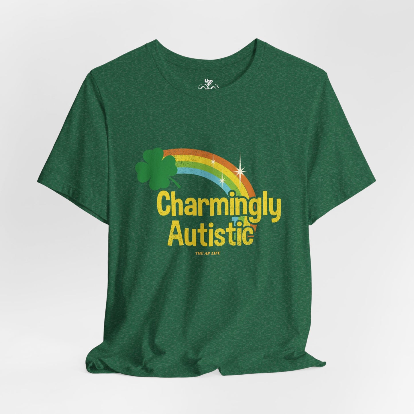 Charmingly Autistic - Adult Unisex Jersey Short Sleeve Tee