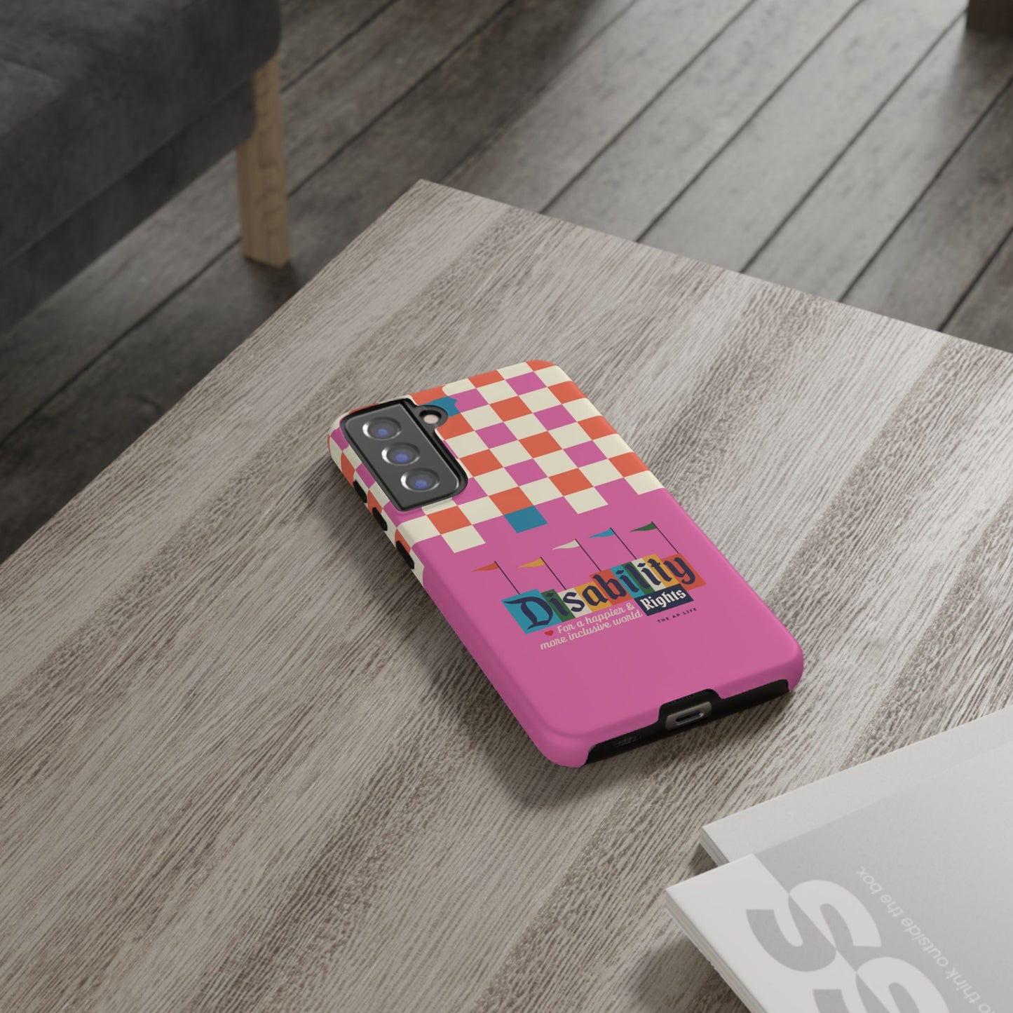 Disability Rights for a Happier & More Inclusive World - Android Phone Case for Google Pixel & Samsung Phones