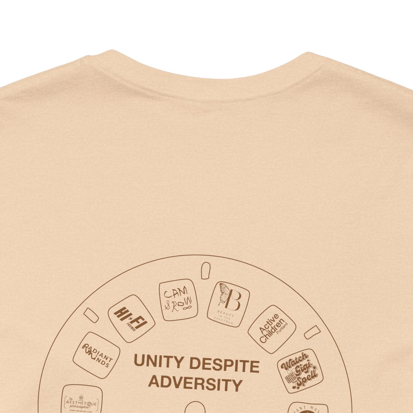 Unity Despite Adversity - Feeding America Fundraiser Tee - Unisex Jersey Short Sleeve Tee