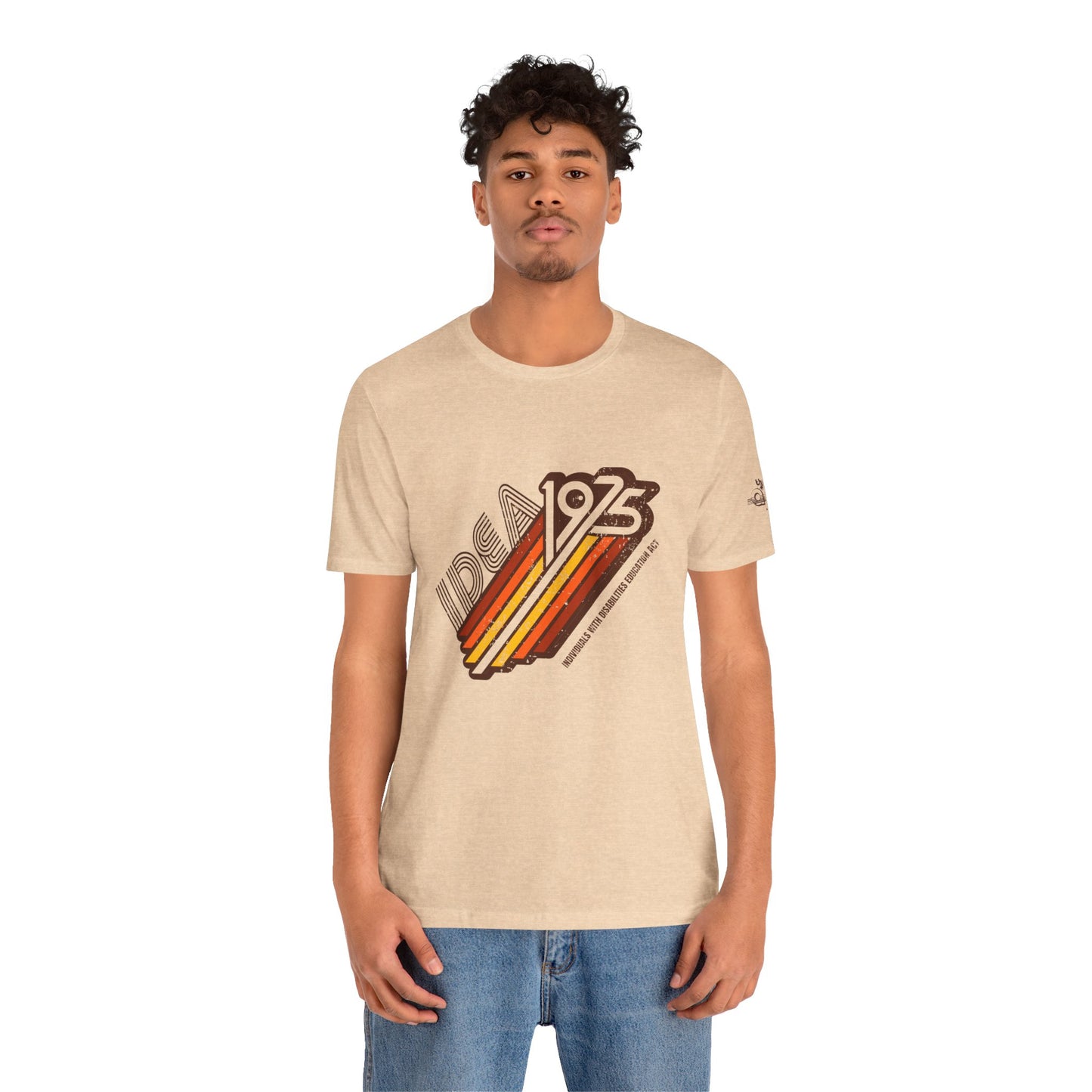 1975 IDEA - Individuals With Disabilities Education Act - Adult Unisex Jersey Short Sleeve Tee
