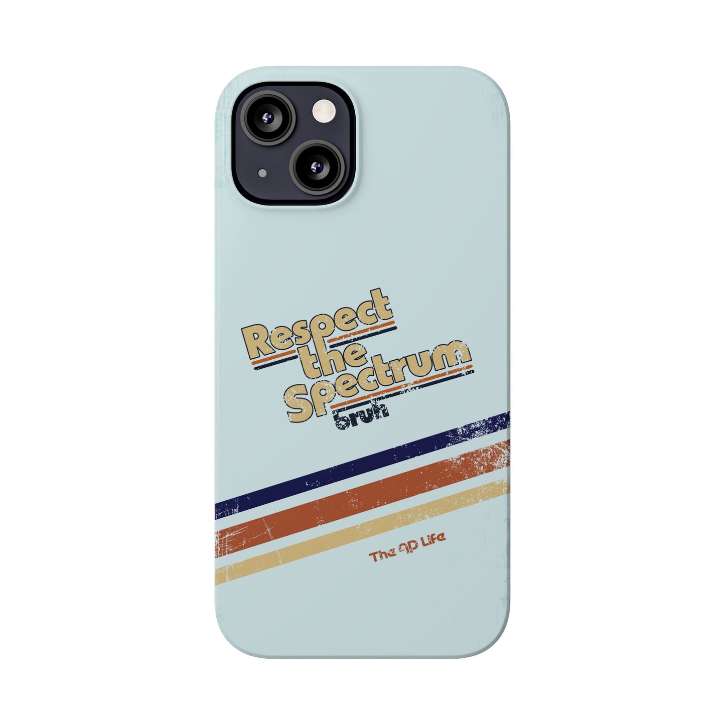 Respect The Spectrum - iPhone Case